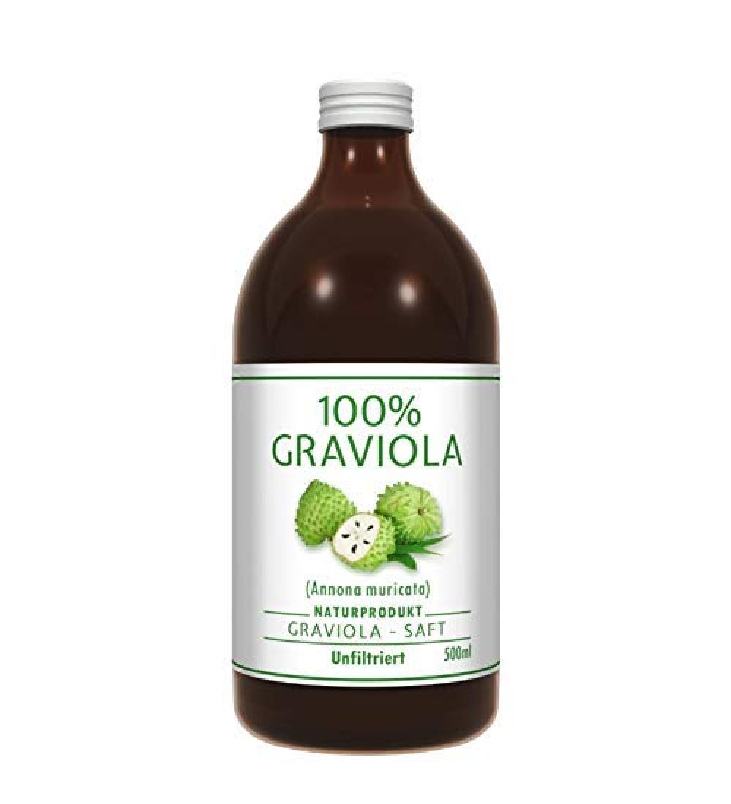 100% SOURSOP JUICE 500ml - Unfiltered and Vegan made from soursop puree. 100% natural. Guanabana. Soursop. Graviola. S - Buy Online on GoSupps.com