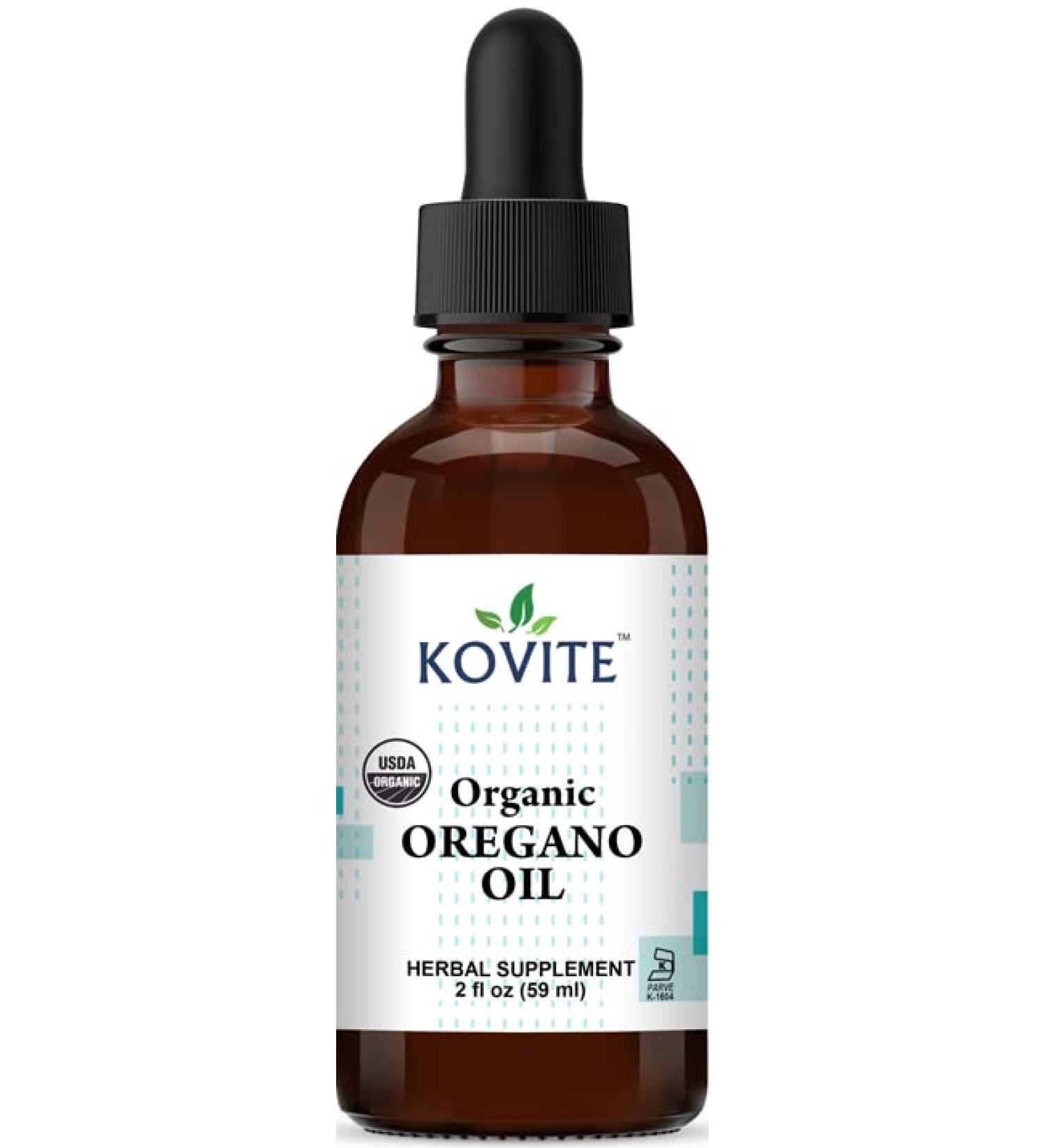 Kovite Organic Oregano Oil 80% Liquid Extract - 2 oz