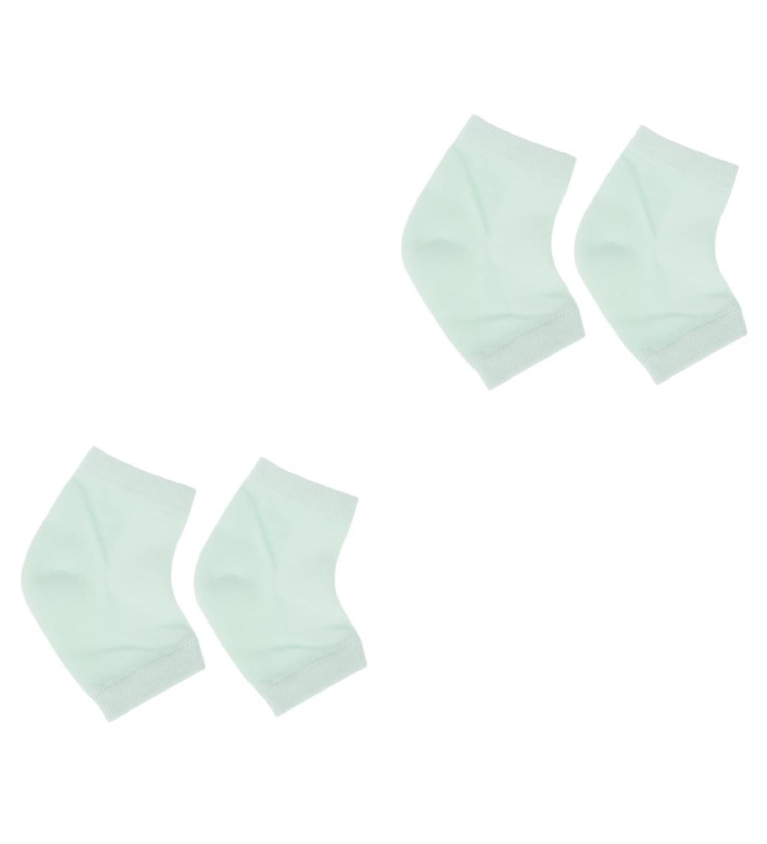 2 Pairs high Heel Socks moisturizing Socks Breathable Socks Heel Protector Socks Womens Socks Open Toe Socks Heel Anti-Crack Socks Ankle Socks Moisturizing Gel Socks Protection pad - Buy Online on GoSupps.com