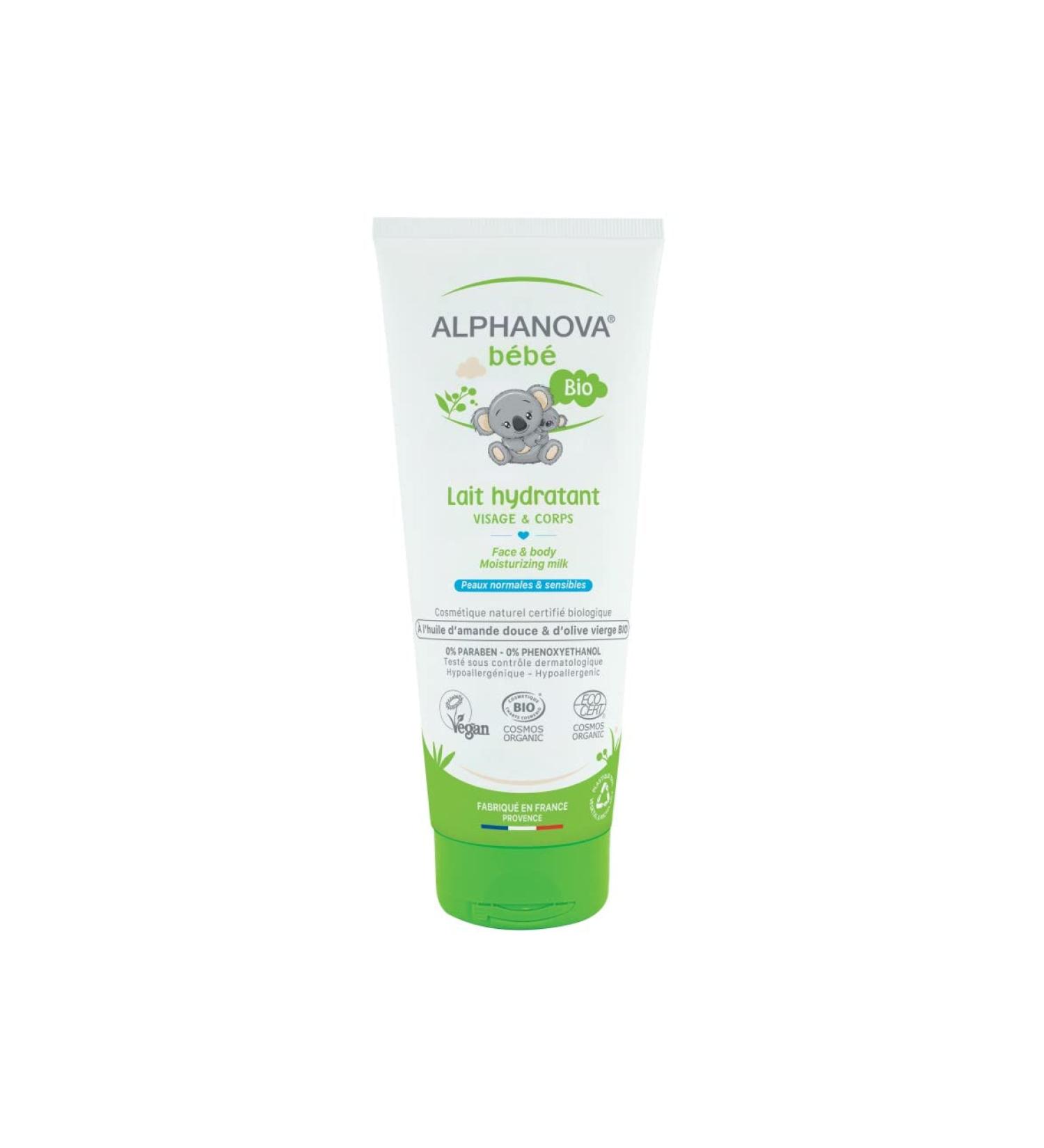 Alphanova Baby Organic Moisturizing Milk 200ml