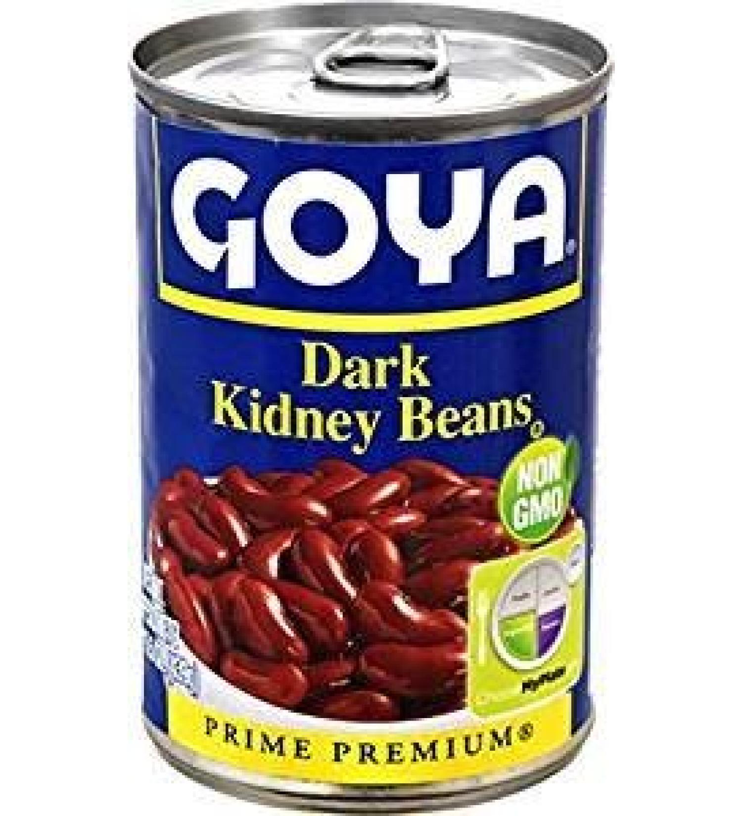 Goya Dark Kidney Beans Prime Premium 15.5 Oz. - Pack of 6 | Buy Now! - Buy Online on GoSupps.com