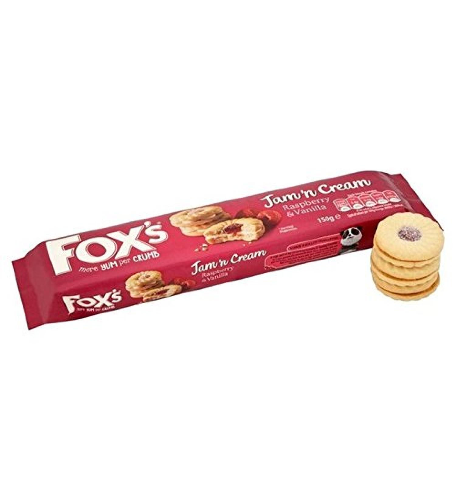 Fuchs Jam 'N Cream Rings - Pack of 2 - 150 g