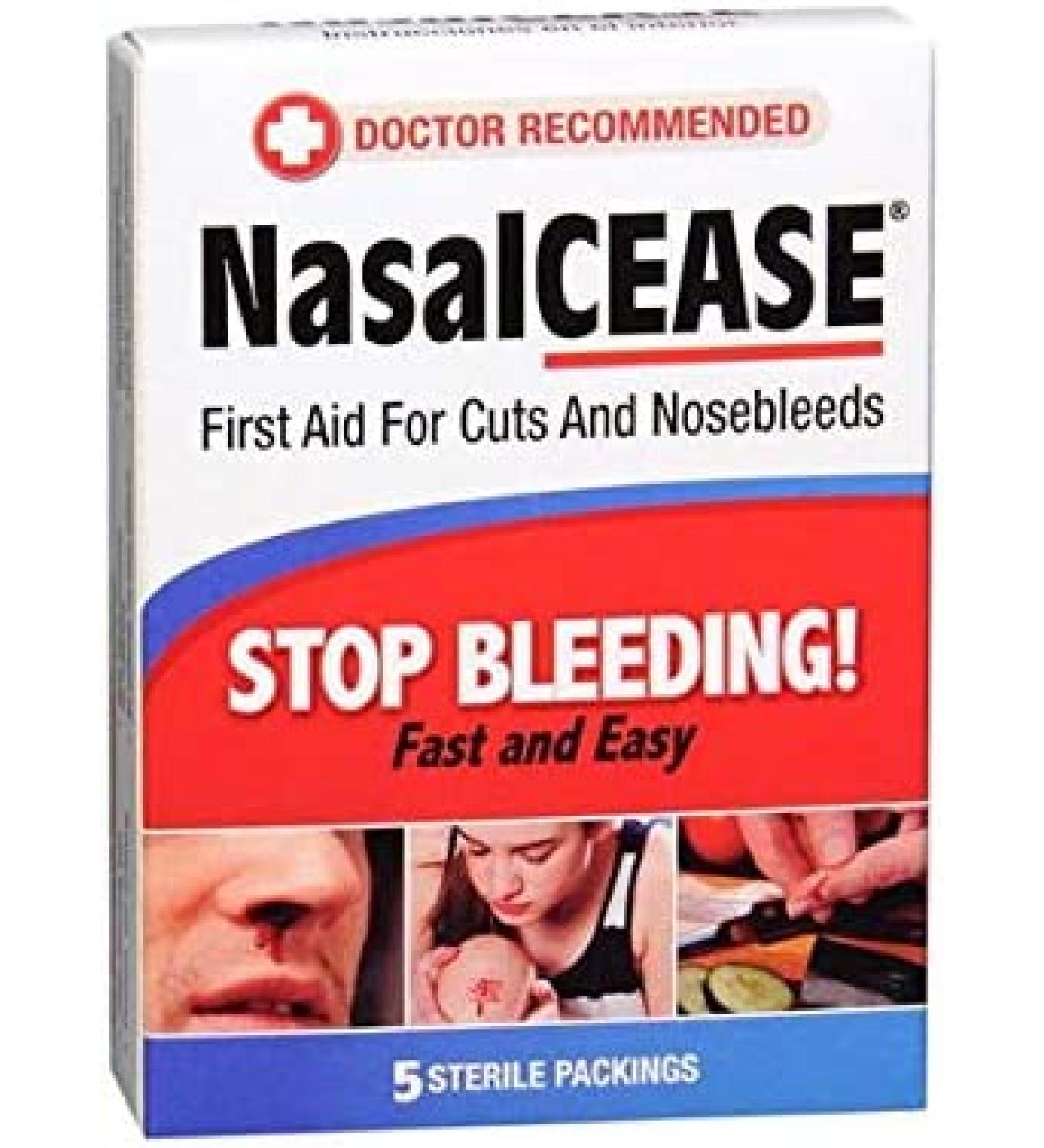 Nasal Cease First Aid: Stop Cuts and Nosebleeds Fast - Buy Online on GoSupps.com