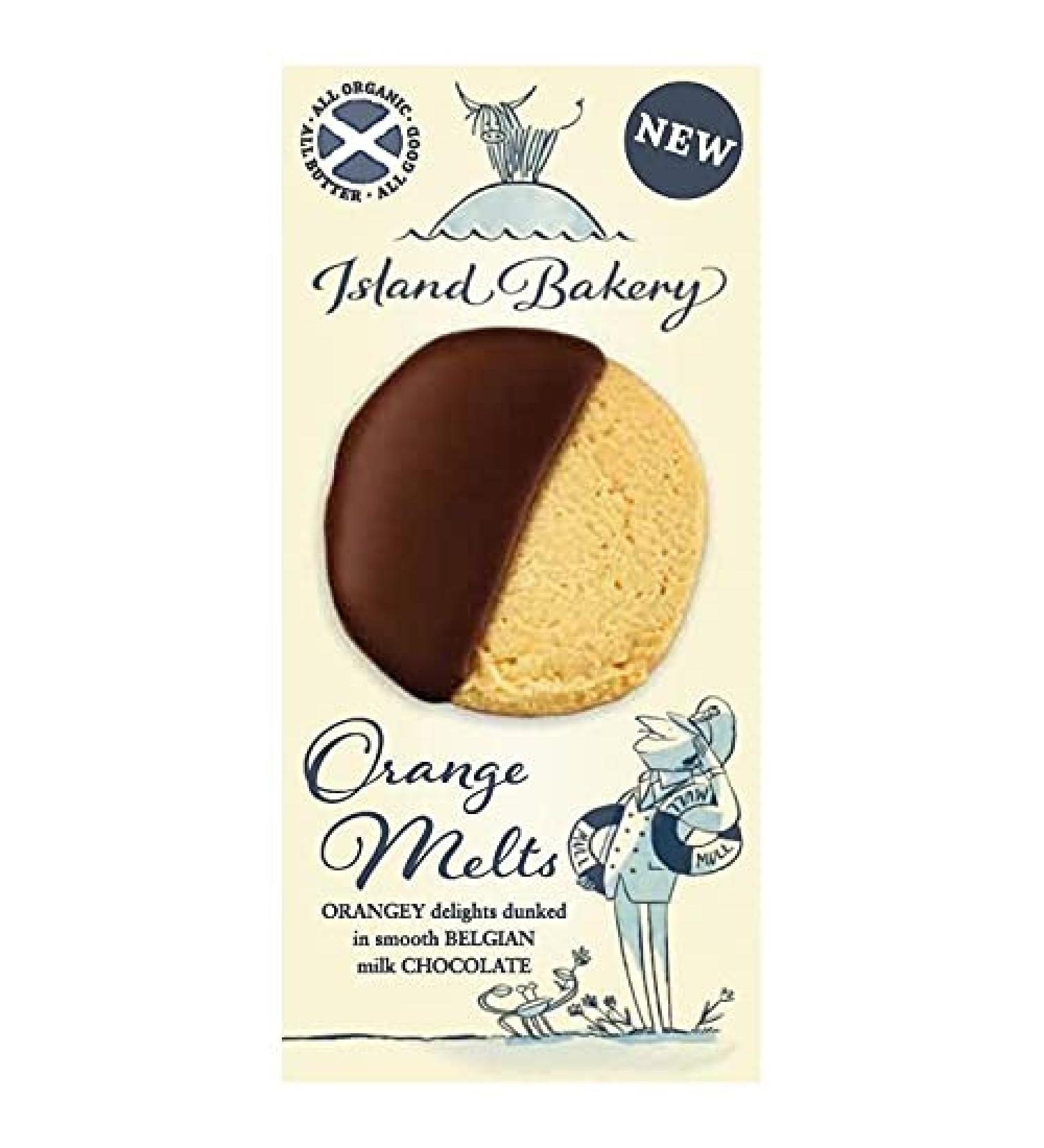 Island Bakery Island Bakery Orange Melts 133 g (lot de 12)