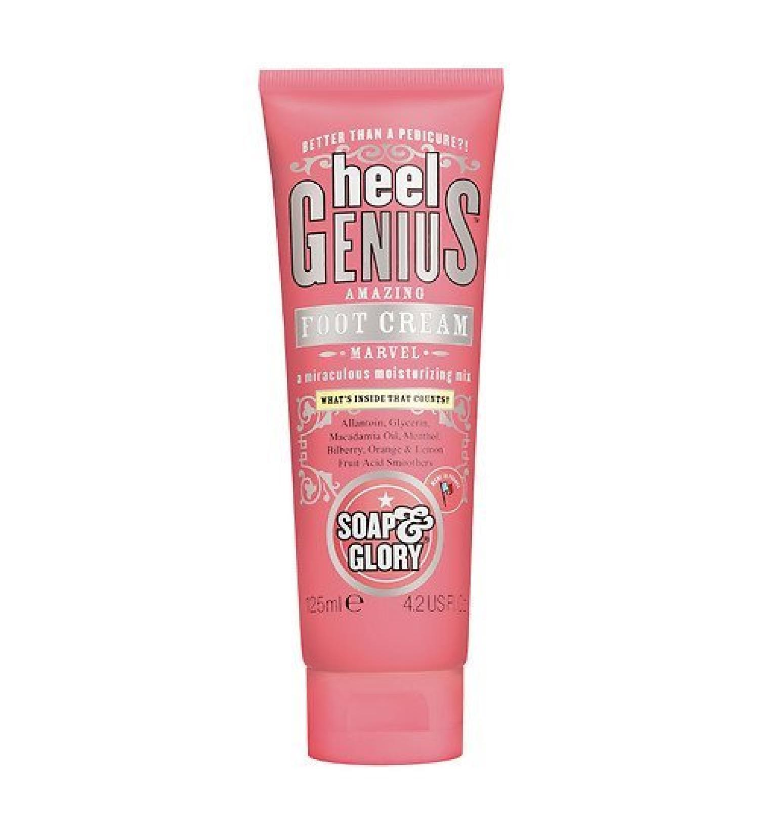 Soap & Glory Heel Genius Amazing Foot Cream 125ml (125ml) by Soap & Glory