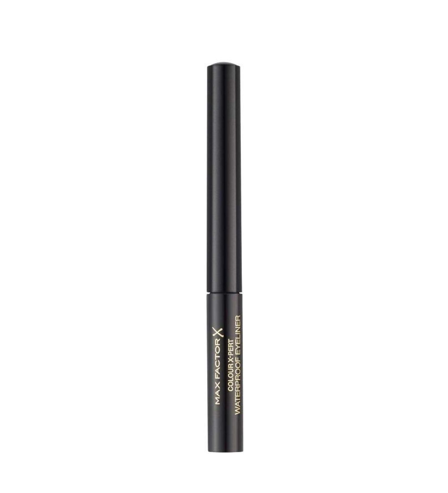 Max Factor Color X-Pert Waterproof Eyeliner Deep Black 01 - Liquid Eyeliner for Perfect Cat Eye - 2 ml International Shipping - Buy Online on GoSupps.com