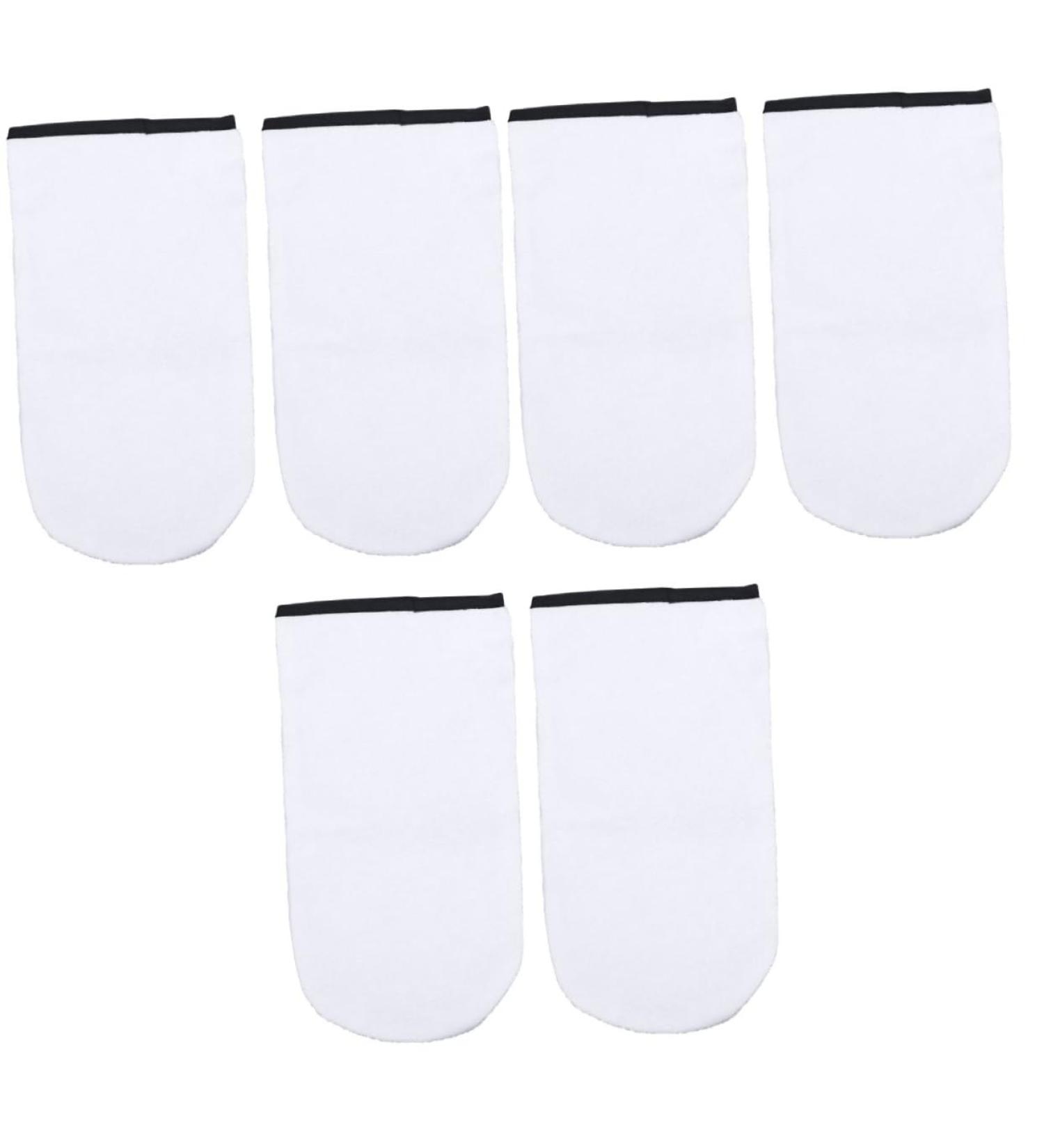 FOMIYES 3 Pairs Wax Spa Gloves Paraffin Wax Bath Cotton Gloves Bath Mitt Paraffin Wax Hand Cover Heated Booties for Moisturizing Gloves Wax Gloves Bath Mat Manicure Work White - Buy Online on GoSupps.com