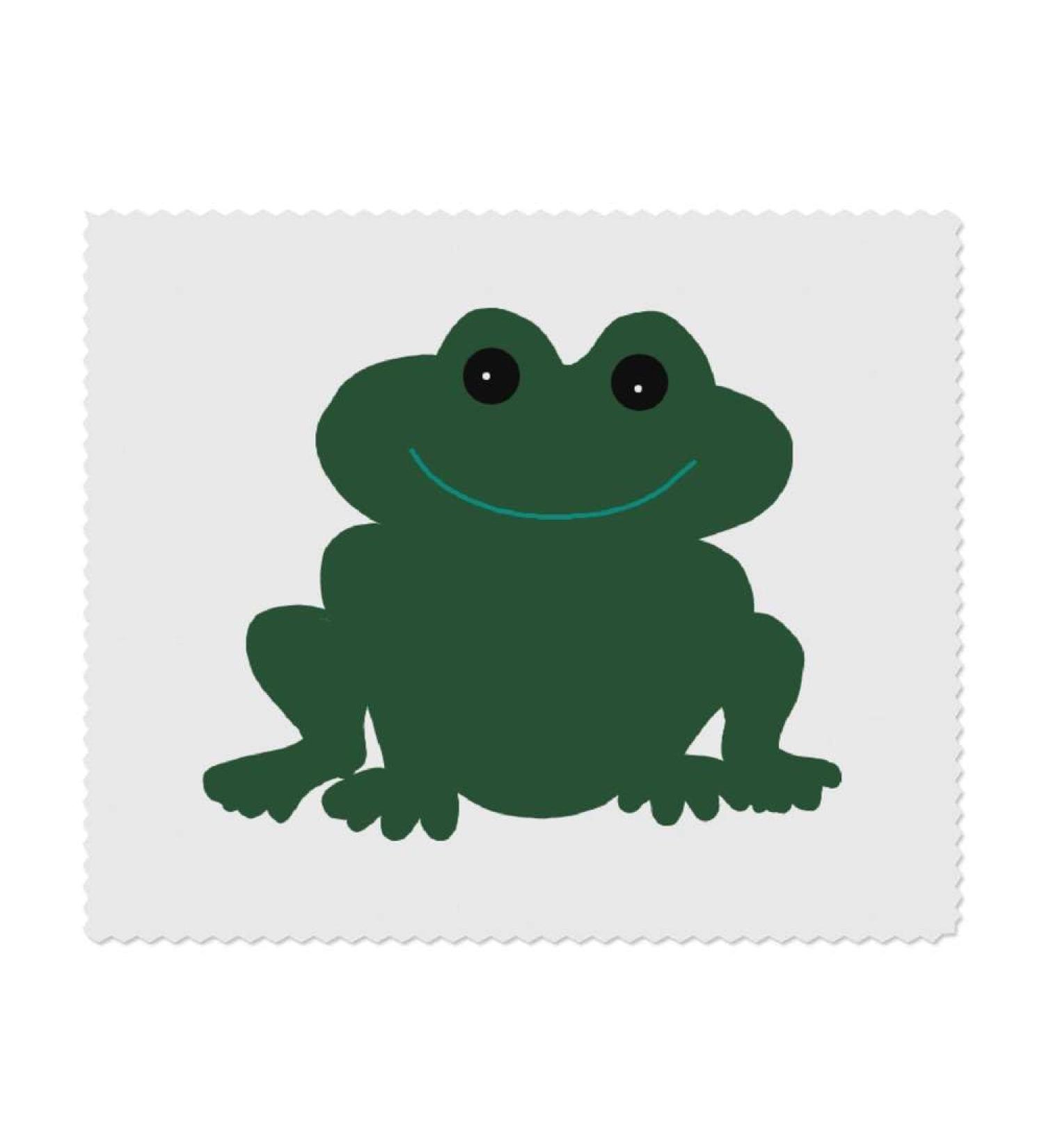 Buy 2 x 'Smiling Frog' Microfiber Lens/Eyeglass Cleaning Cloths | International Shipping Available - Buy Online on GoSupps.com