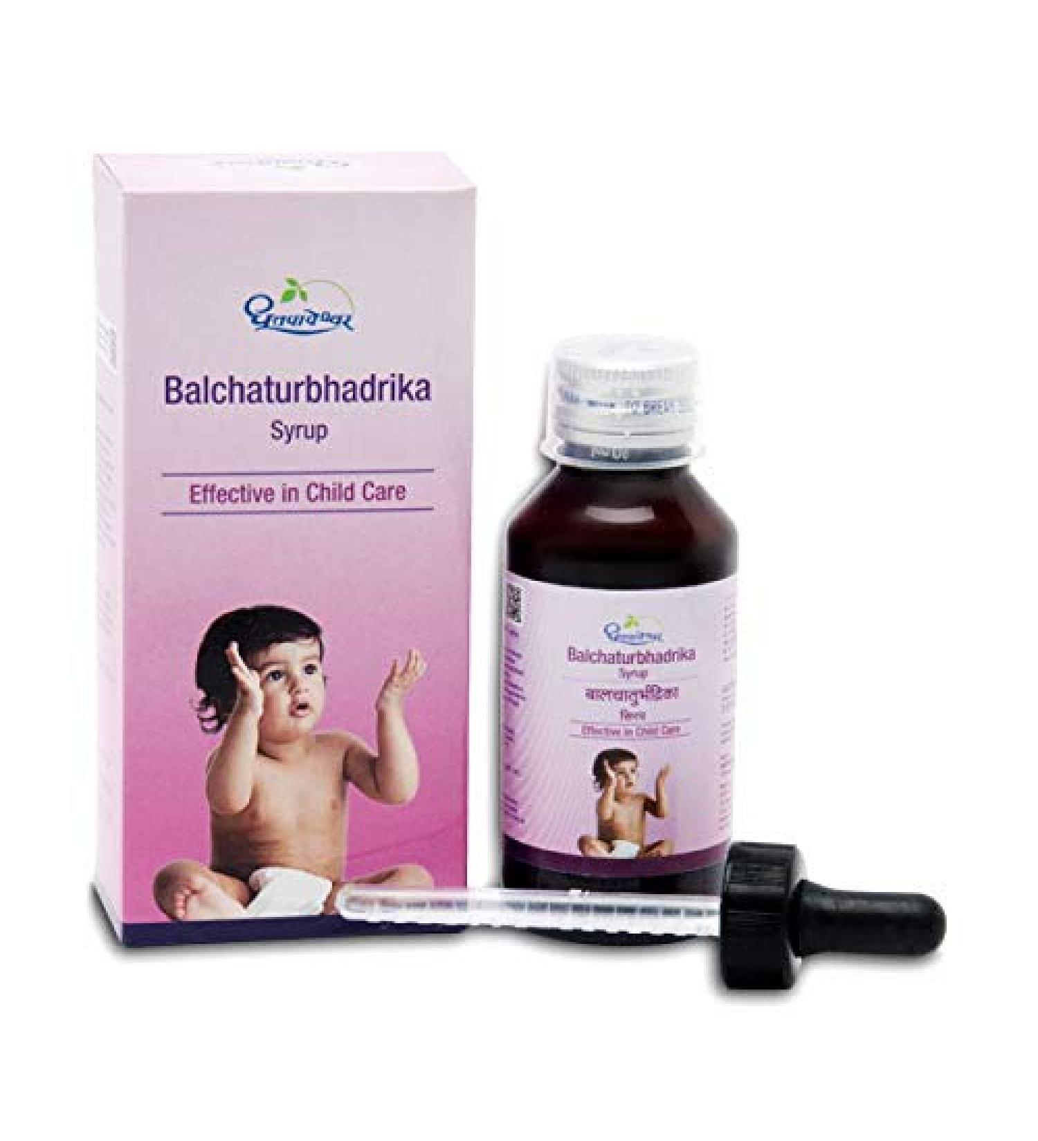 Balchaturbhadrika Syrup (100ml) (Pack of 2)