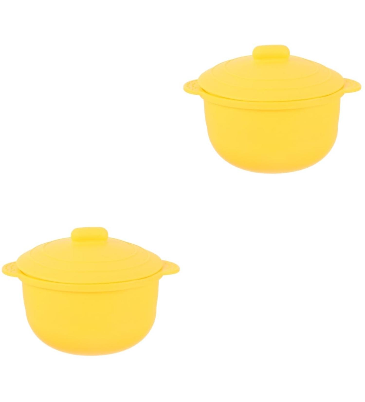 Minkissy Silicone Wax Melt Bowl Set | Portable Mini Heater & Lid for Travel | Optimal Wax Warmer Accessories - Buy Online on GoSupps.com