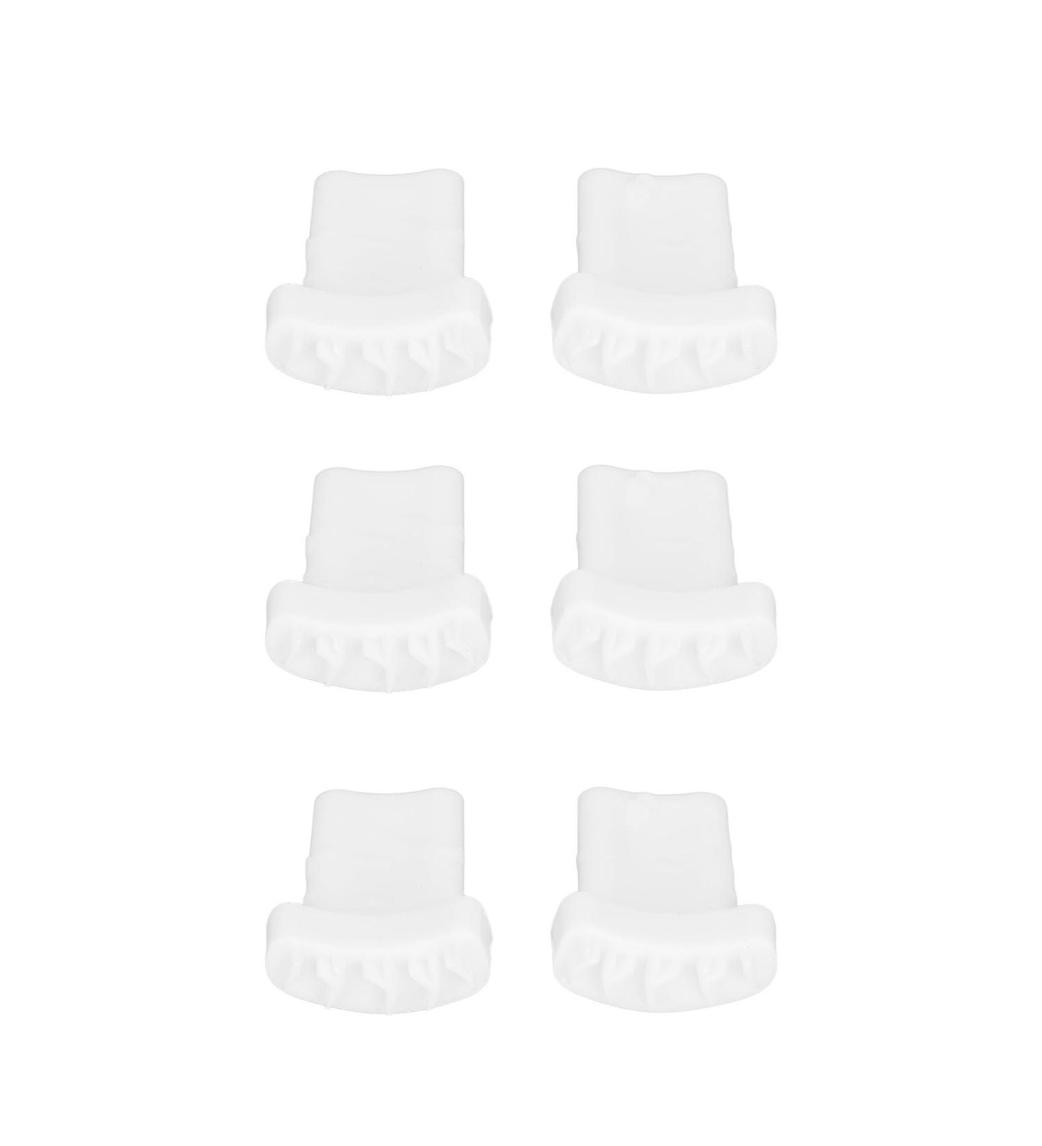 3 Pairs Silicone Eyelash Stamp DIY Portable Bottom Eyelashes Stamps Tool for Makeup White - Buy Online on GoSupps.com