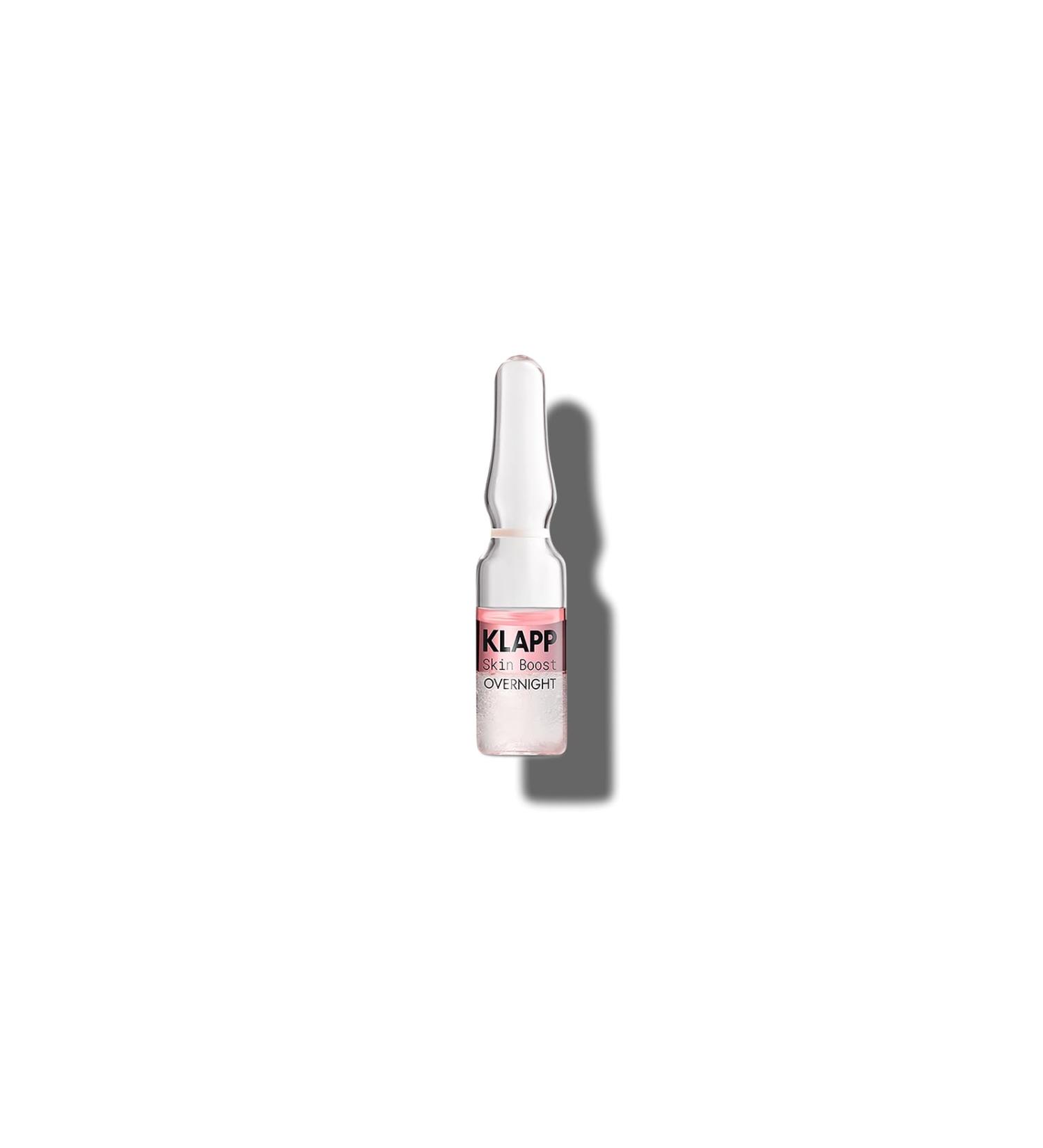 KLAPP Cosmetics Skin Boost Anti Aging Overnight Ampullen 5 x 1 ml - Buy Online on GoSupps.com
