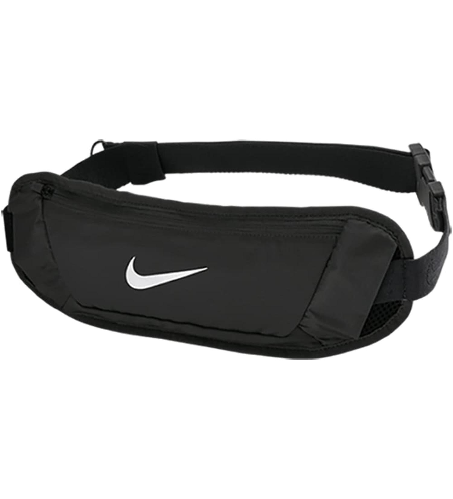 NIKE Unisex Adult Challenger 2.0 W Hydration Belt 091 Black/Black/White One Size