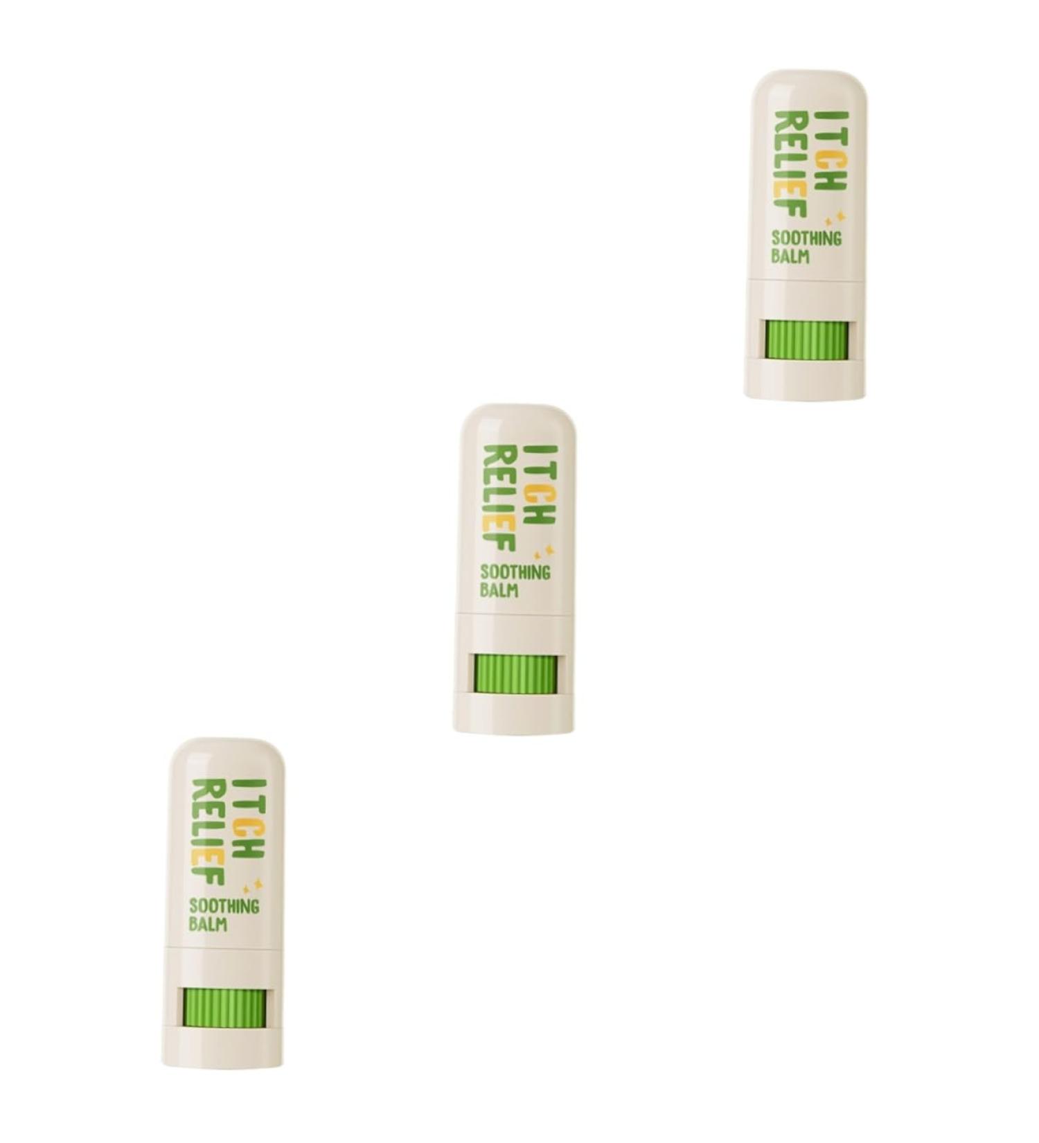 Bite Balm 3pcs Anti-Itching Stick & Oil - Cooling Ointment for Insect Bites - Greenx3pcs Pack - 1 Count - Buy Online on GoSupps.com