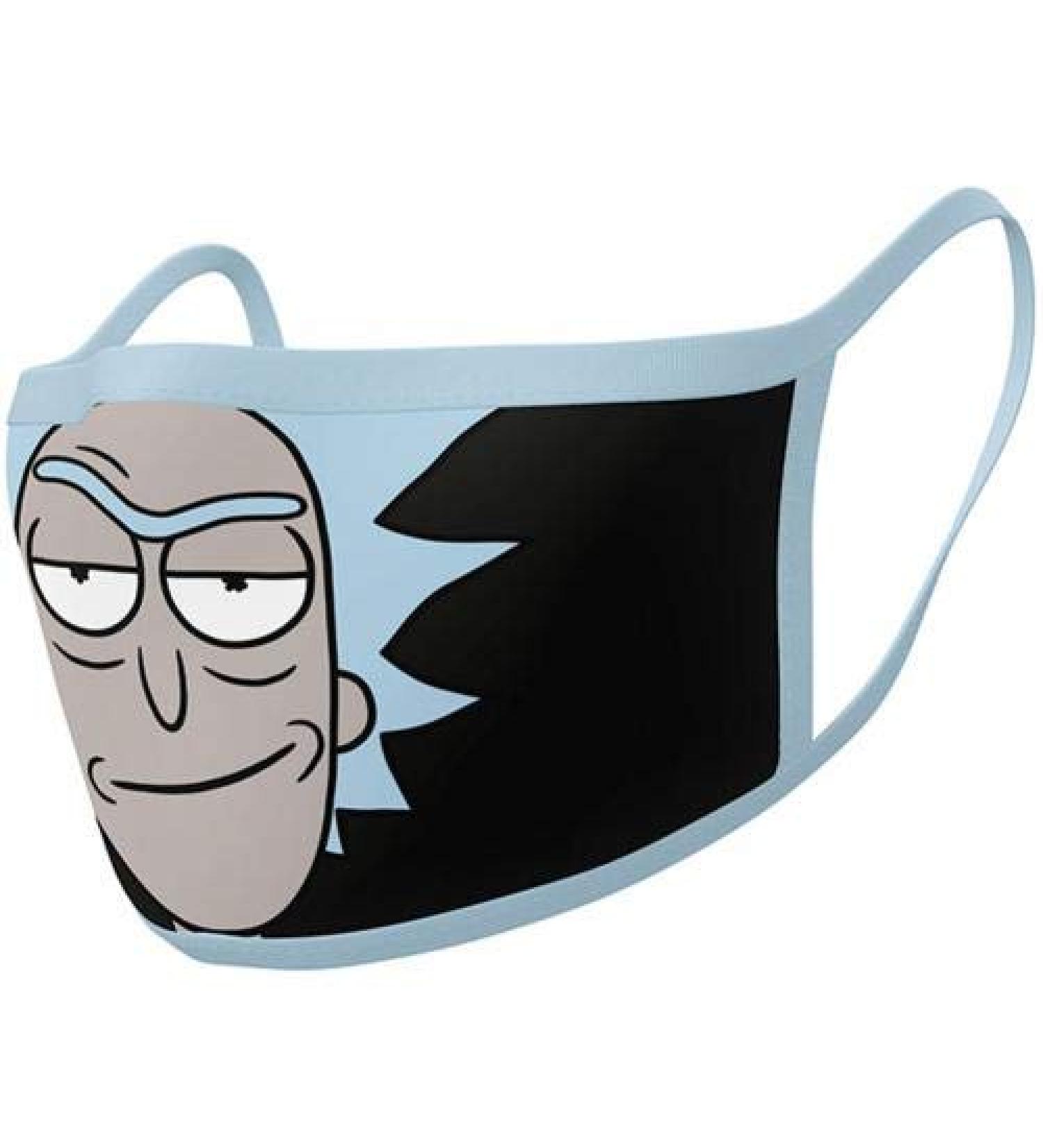 Rick And MortY 2 Pack Face Covers Official Merchandise.
