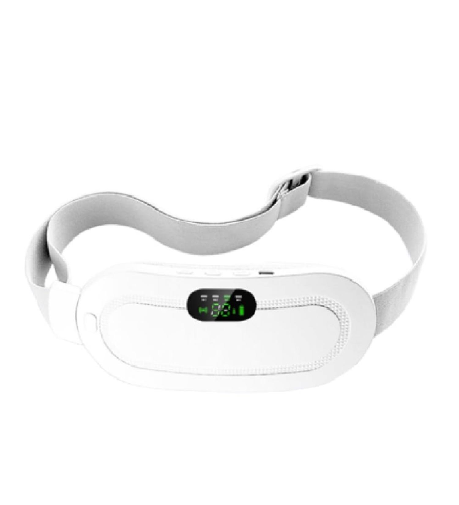 Louffy Smart Menstrual Heating Pillow - Waist Pain Relief Vibrating Belt | Easy Install White & Gray - Buy Online on GoSupps.com