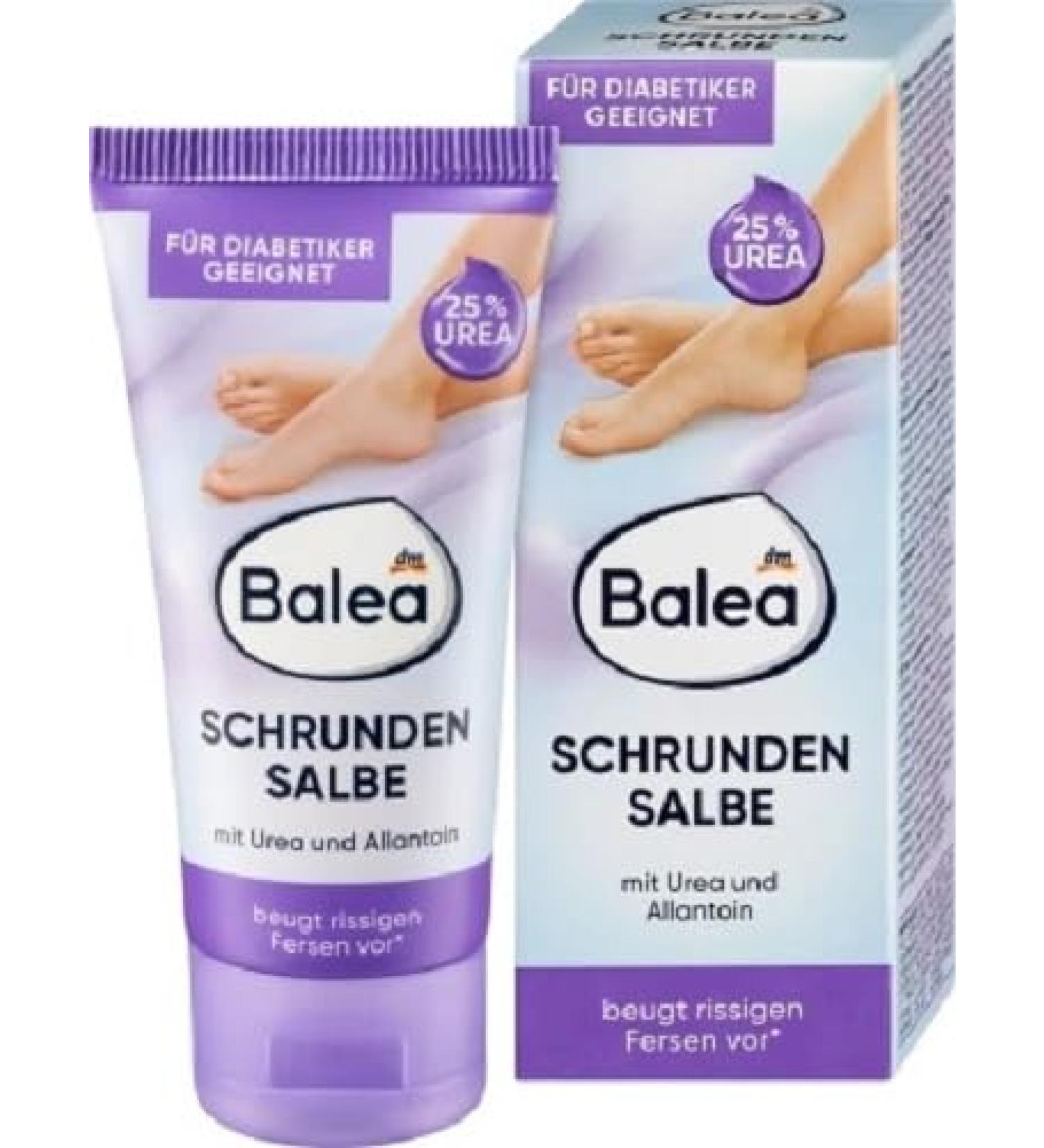 Balea Foot Cream - 25% Urea - 1 x 50 ml - Buy Online on GoSupps.com