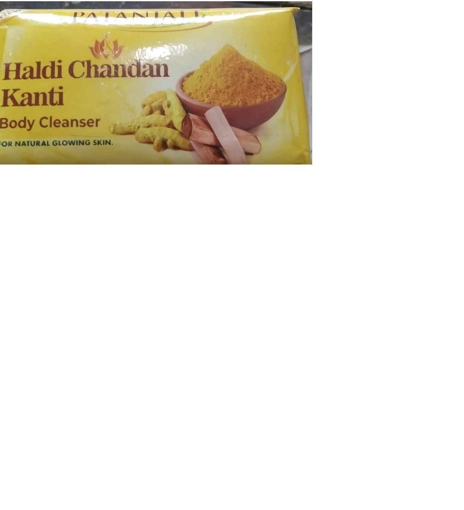 Patanjali Haldi Chandan Kanti Body Cleanser 150g Pack of 6 - - Buy Online on GoSupps.com