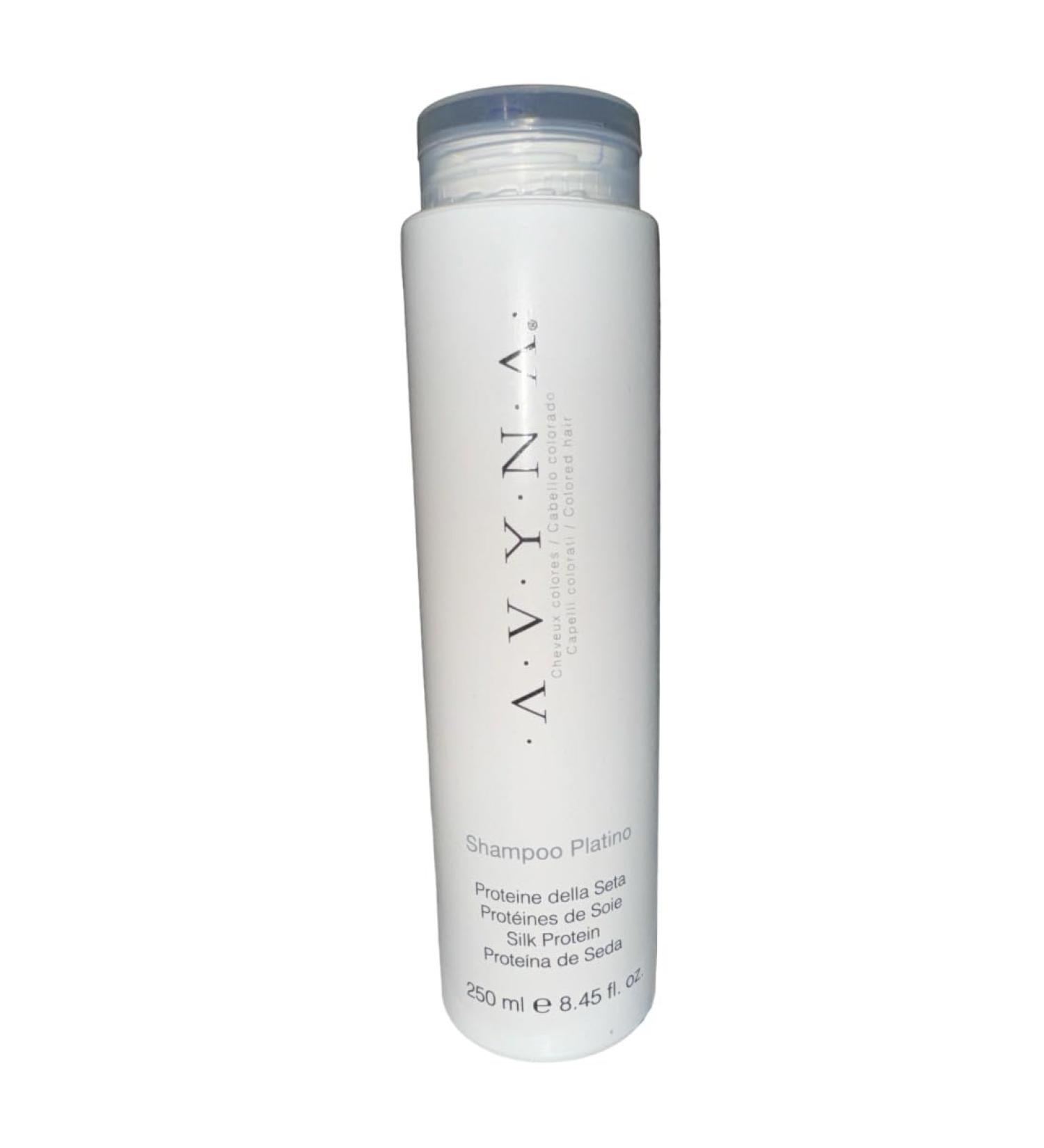 Platinum Shampoo for Grey & Lightened Hair - Tones Yellow Hues | 250ml (8.45 fl oz) - International Shipping - Buy Online on GoSupps.com