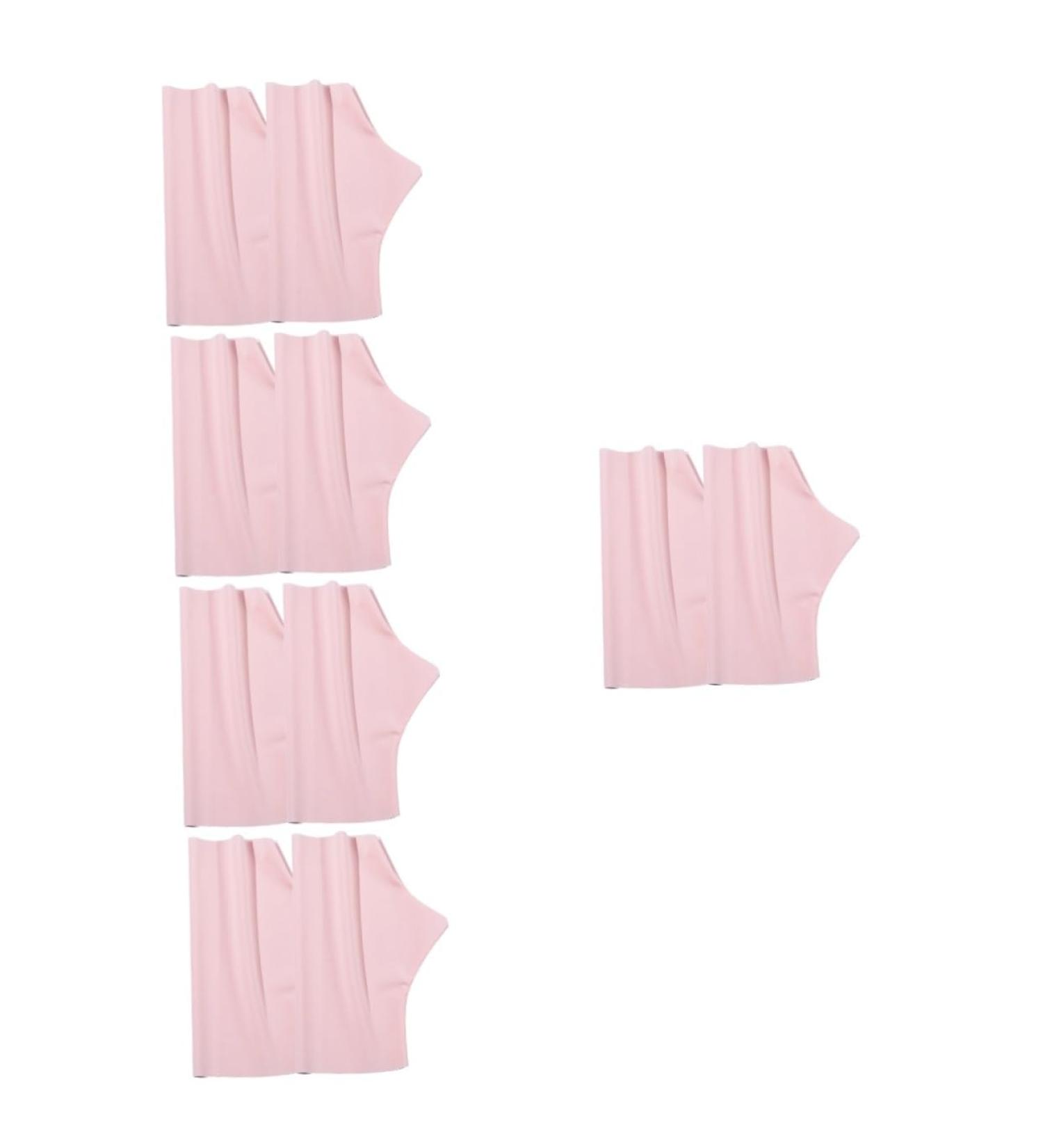 Healeved 5 Pairs Ice Silk Nail Gloves Ceramic Toothbrush Holder Uv Manicure Gloves Nail Uv Protection Gloves for Women Summer Gloves Uv Nail Gloves Nylon Anti Gloves Pink Miss Skin Friendly - Buy Online on GoSupps.com