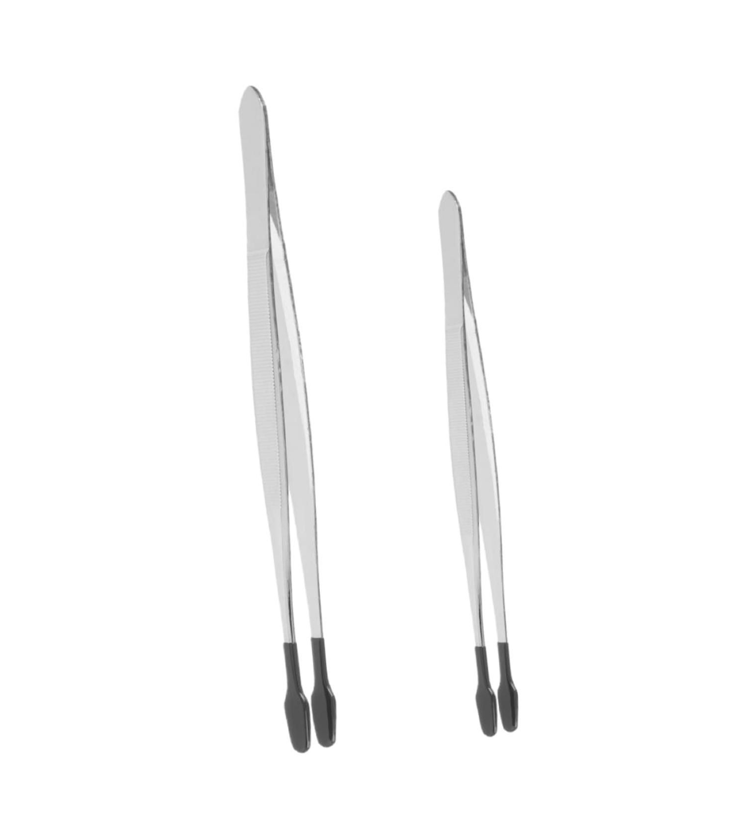 WOONEKY 2ST Stamp Clip Hobby Tweezers - Martensitic Stainless Steel Jewelry Tool for Precision Tweezing Coin & Soldering Use - Buy Online on GoSupps.com