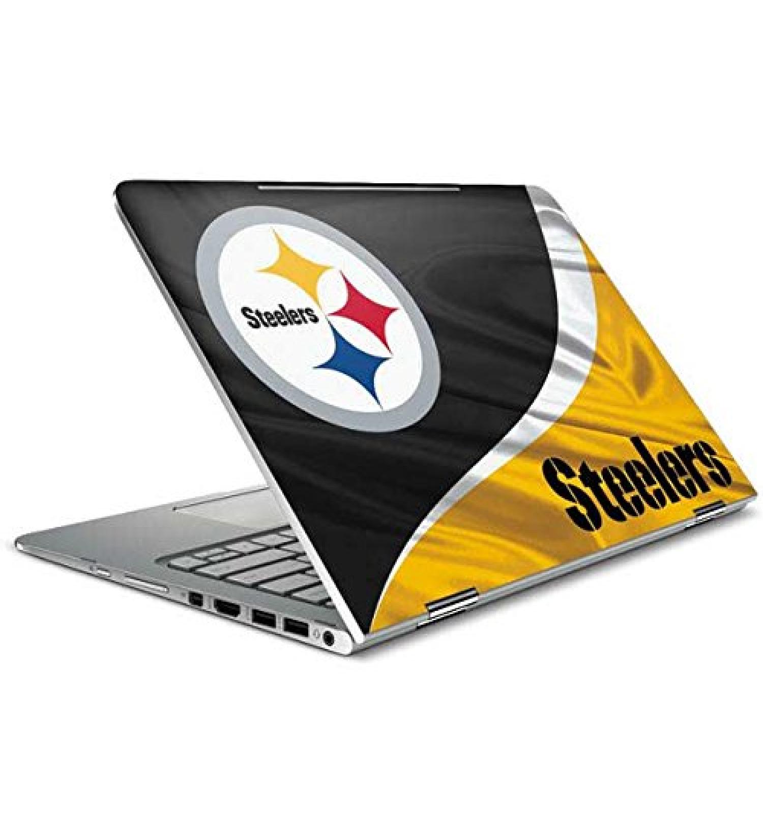 Skinit Decal Laptop Skin Compatible with Spectre x360 15.6in (2-in-1) - Officially Licensed NFL Pittsburgh Steelers Design