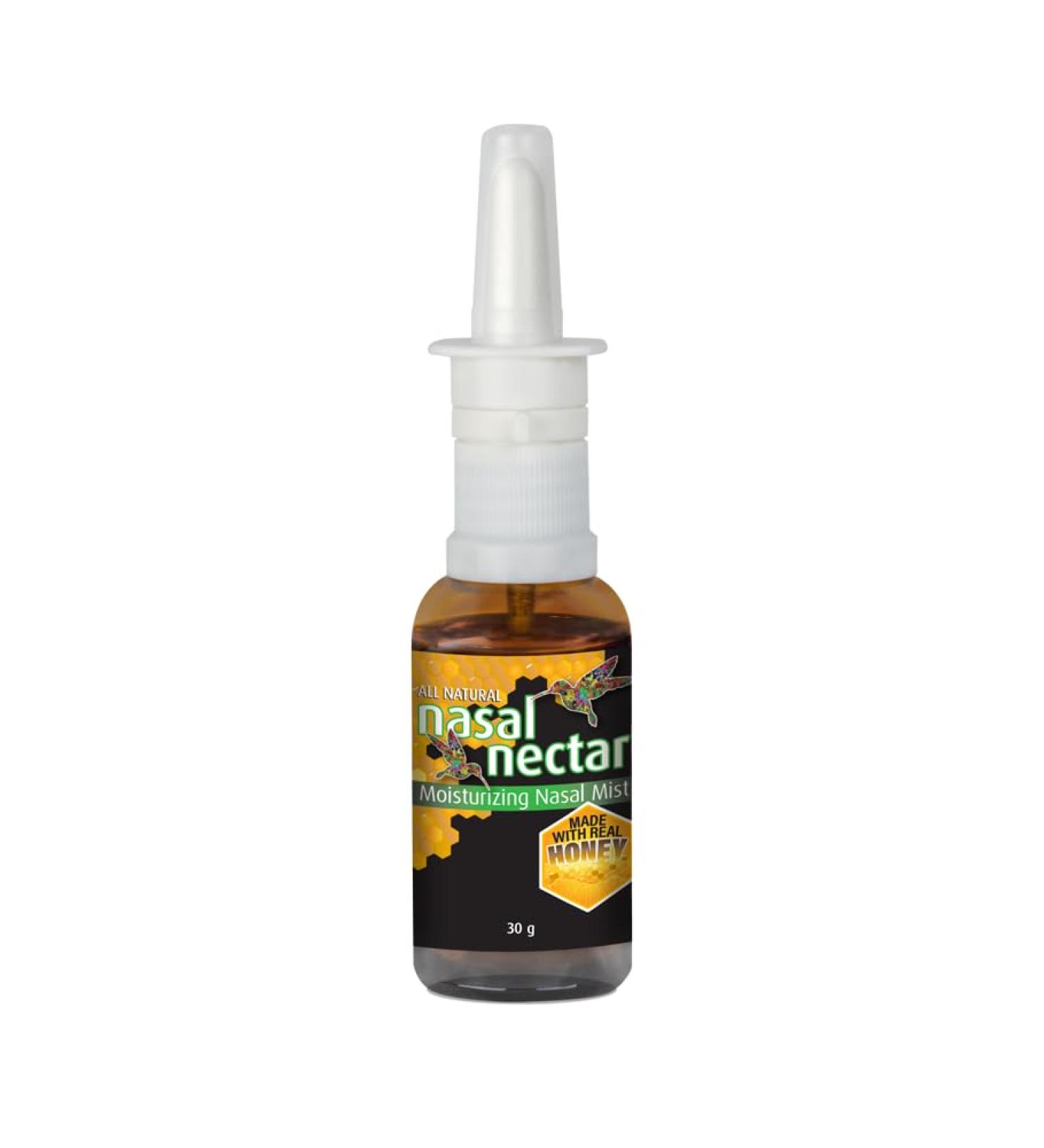 Nasal Nectar NaturePro Moisturizing Nasal Mist All Natural 1 oz for Nasal Dryness Contains Real Honey - Buy Online on GoSupps.com