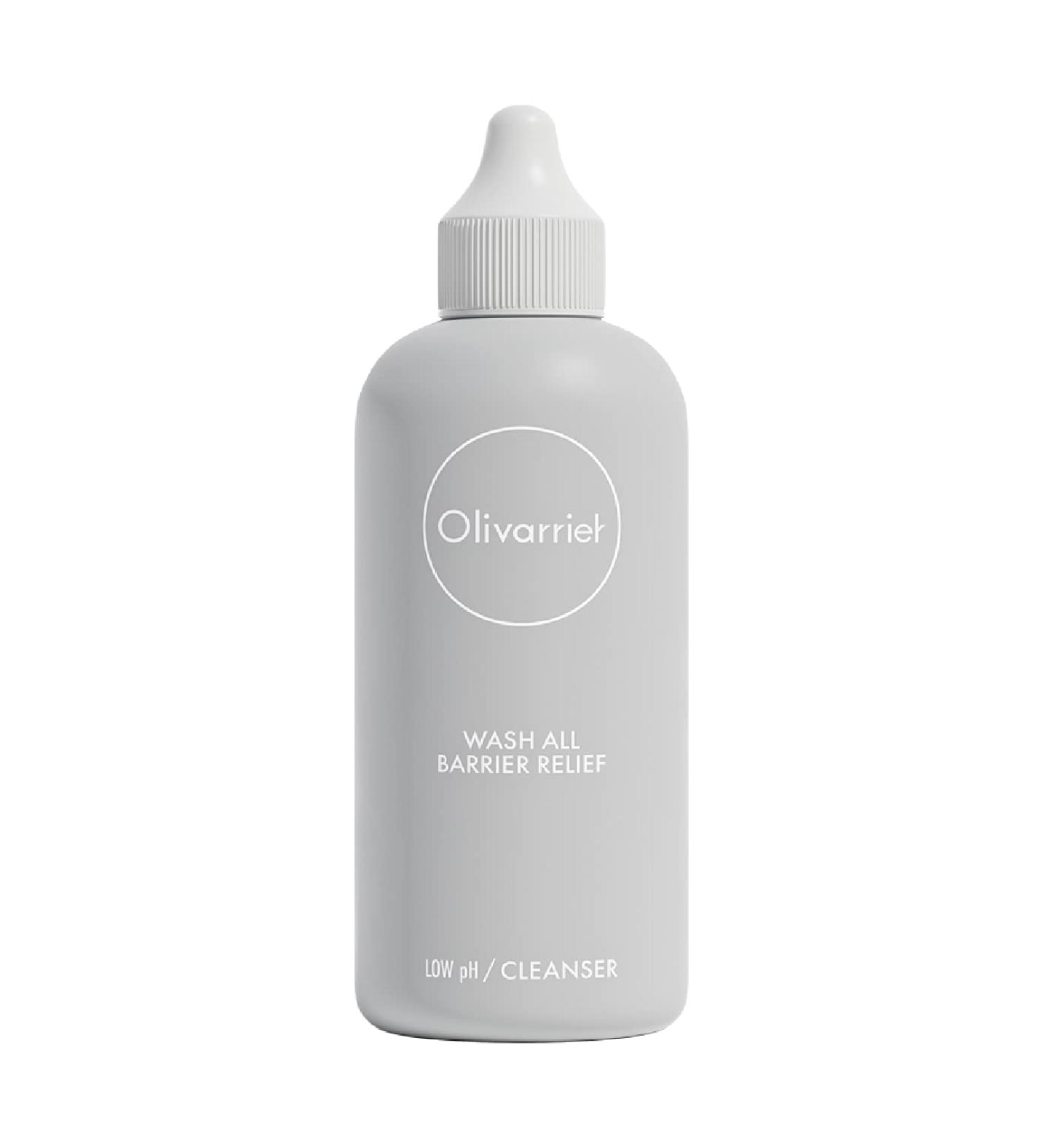 Olivarrier Wash All Barrier Relief 6.76fl.oz - Certified Organic Low pH Cleanser for Sensitive Skin | Vegan & Deeply Moisturizing Formula - Ideal for Dry, Itchy Skin | Promotes Healthy Skin Barrier - Buy Online on GoSupps.com