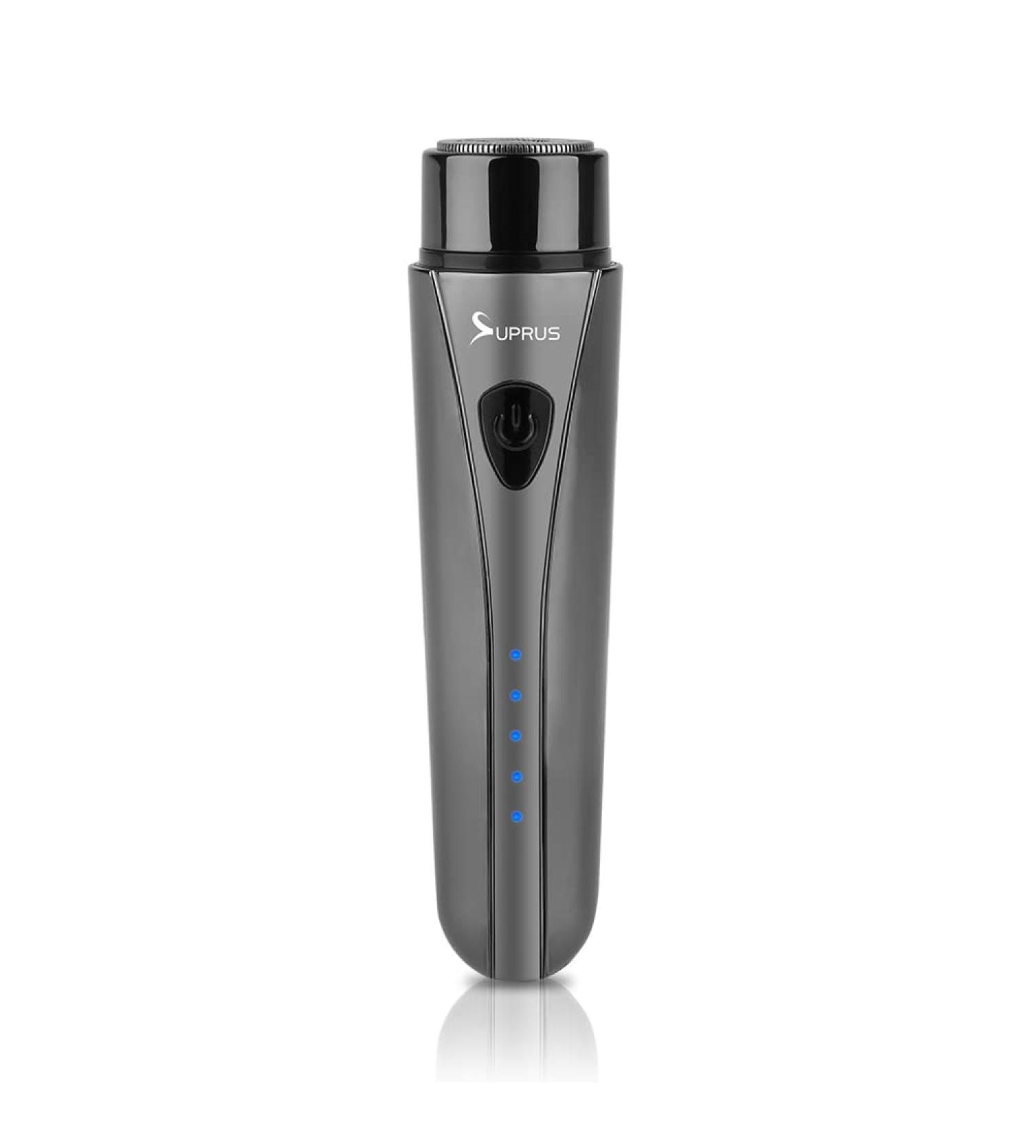 SUPRUS Women's Rechargeable Electric USB Shaver - Face Beard Mustache Arm Leg Armpit Bikini - LED Battery - International Shipping - Buy Online on GoSupps.com