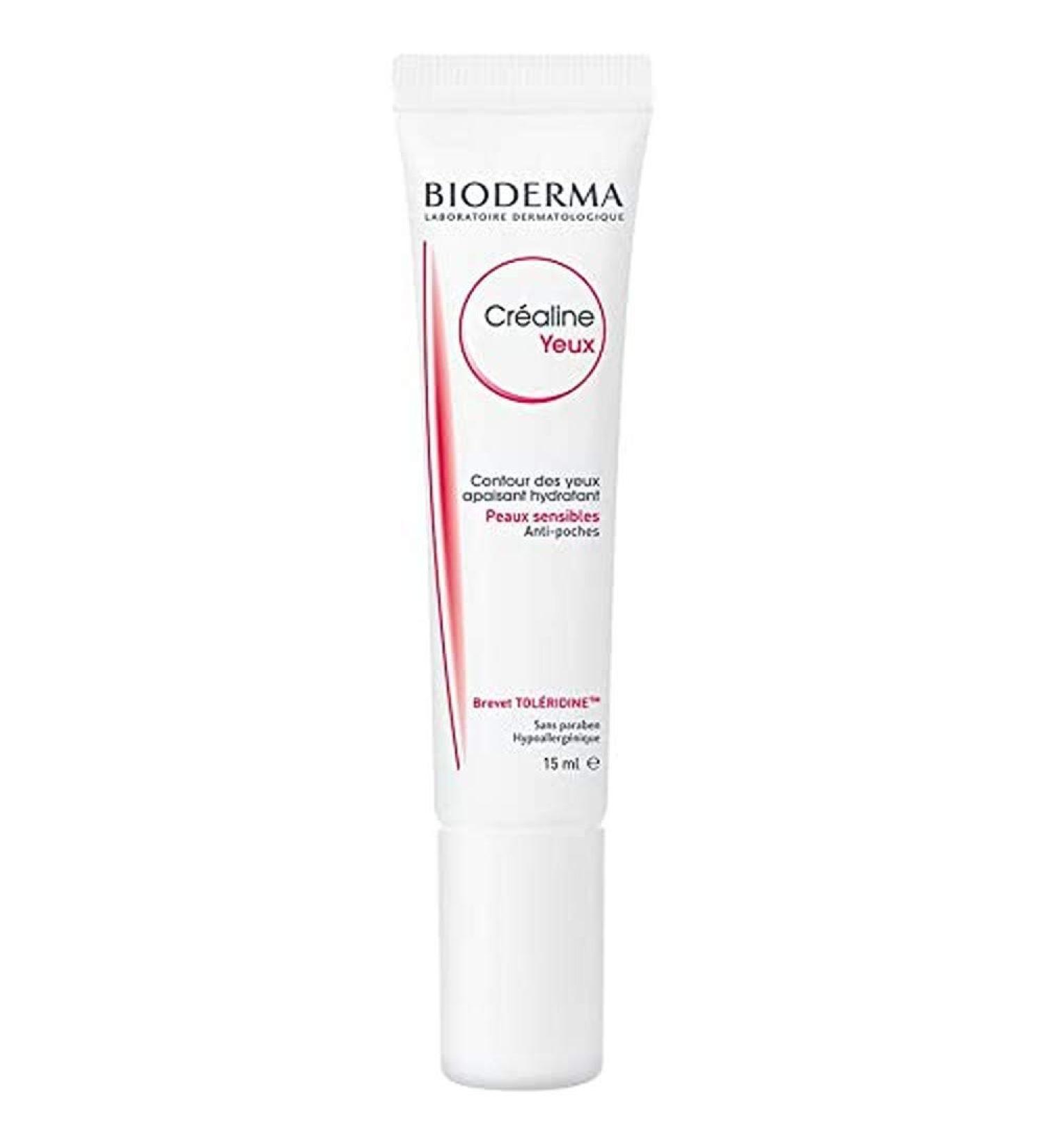 Buy Bioderma Crealine Eyes Gel Eye Contour Cream 15 ml - Hydrating & Soothing Eye Care for All Skin Types | International Shipping Available - Buy Online on GoSupps.com