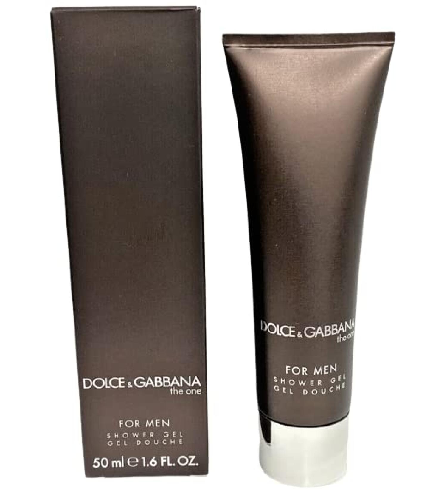 Dolce & Gabbana the One for Men Shower Gel 1.6 Oz / 50 Ml Deluxe Travel Size