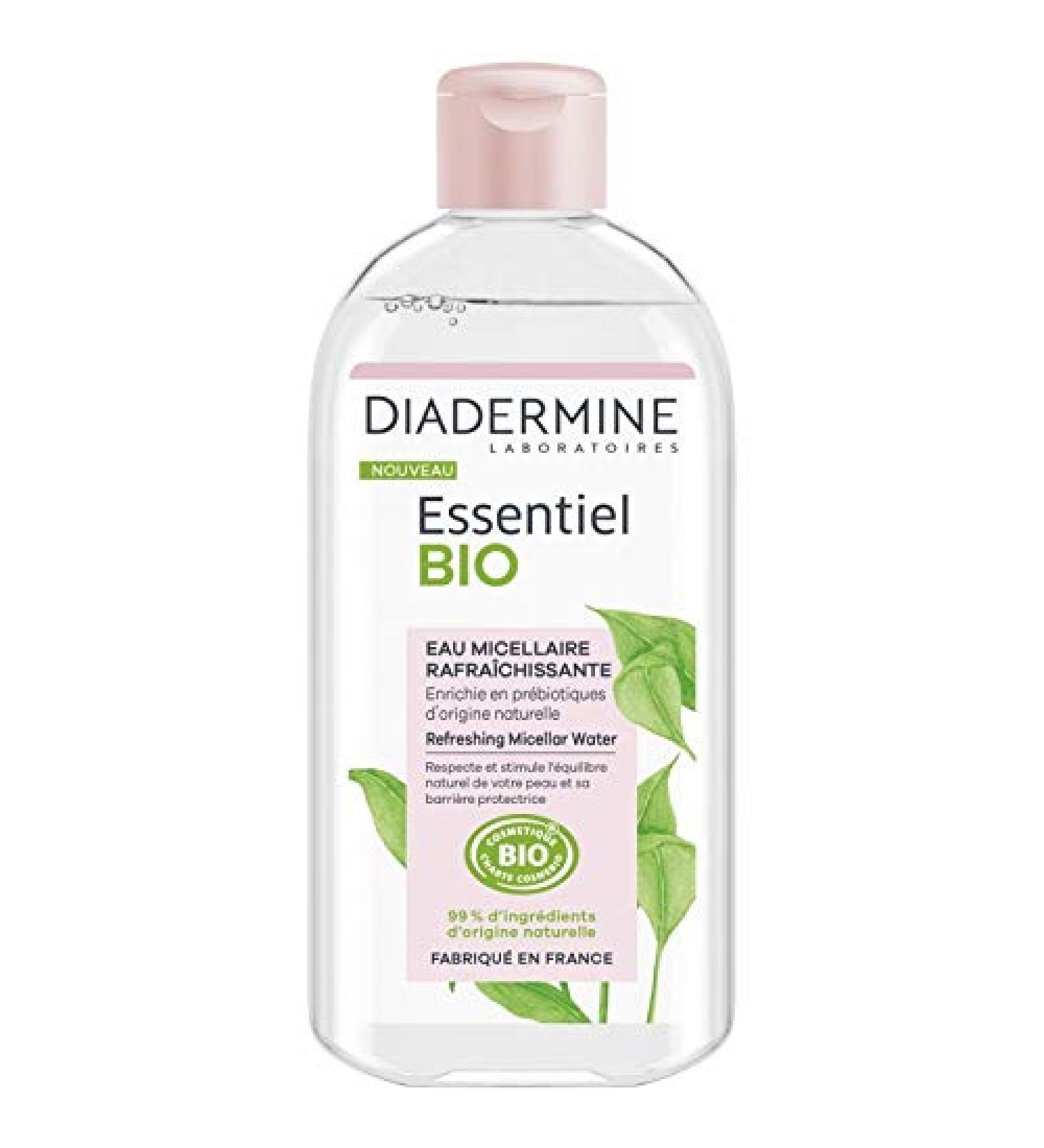 Diadermine Essentiel Bio Micellar Water 400 ml x 3 Bottles | International Shipping Available - Buy Online on GoSupps.com