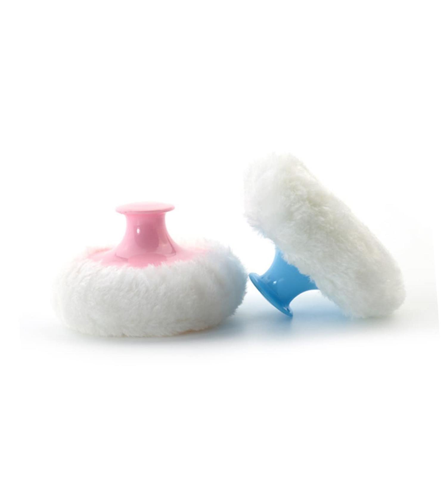 Hemoton 4pcs Body Puffs for Shower and Bath - Baby Sponge, Velour Powder Puff, Makeup Blender Sponge Wedges - Infant to Newborn - Buy Online on GoSupps.com