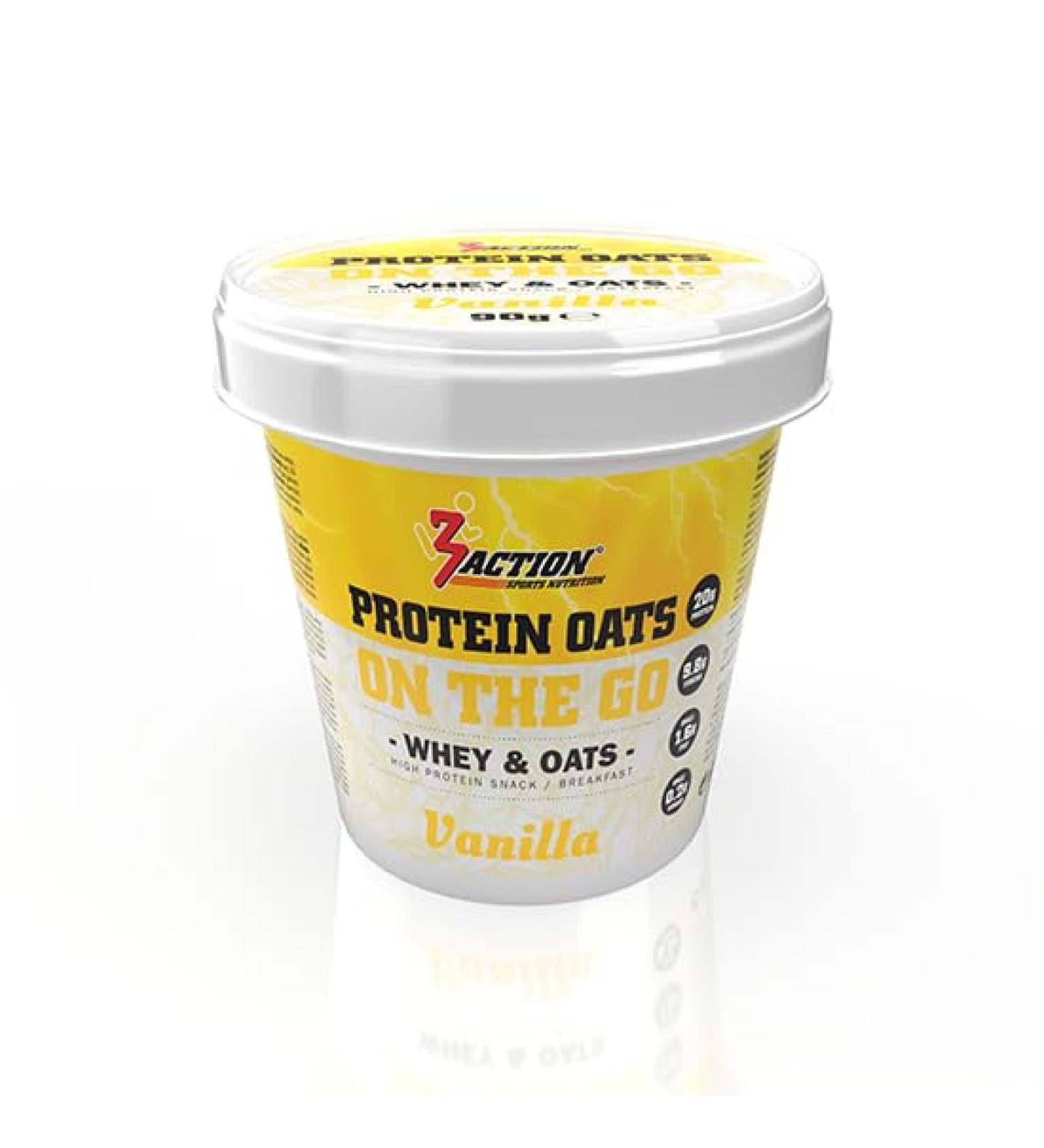 3Action Protein Oats on the Go 90g - Vanilla