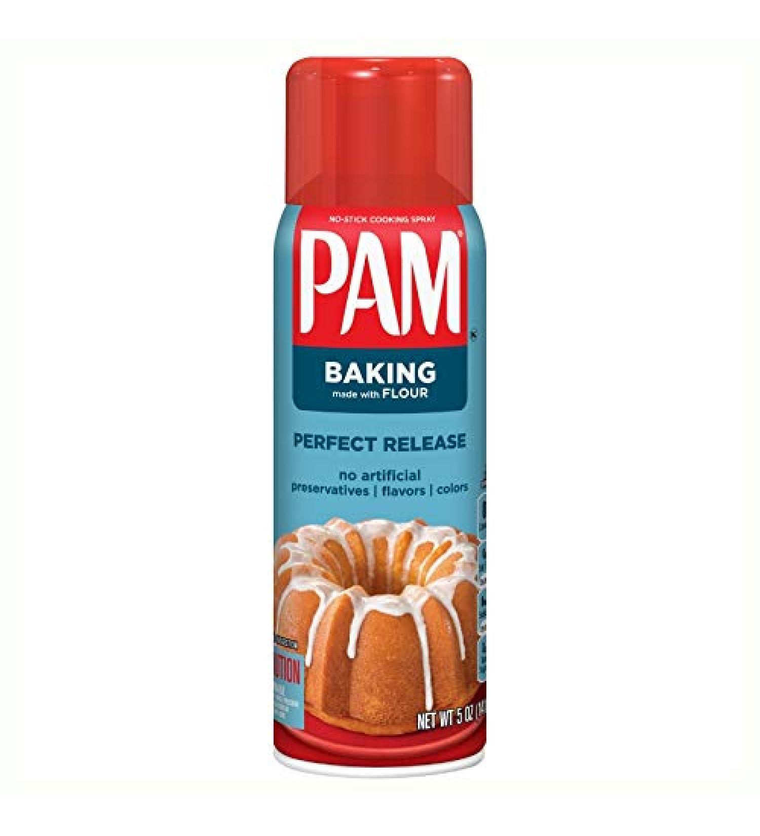 PAM Baking Cooking Spray 5 oz (Pack of 3)