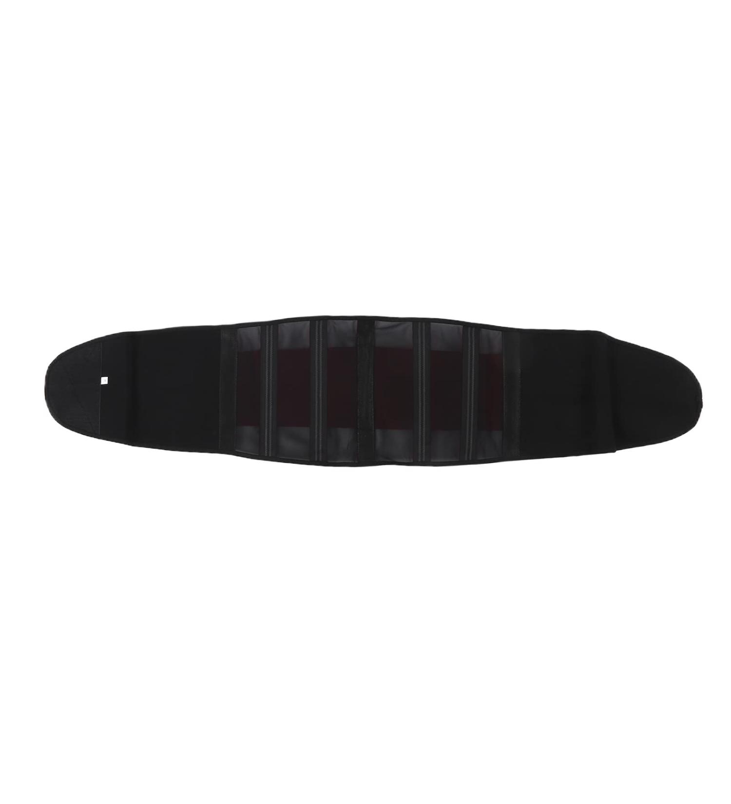 Oumefar Waist Trainer & Support Belt - Adjustable High Elasticity Back Pain Relief for Training Running & Cycling - Red - Buy Online on GoSupps.com