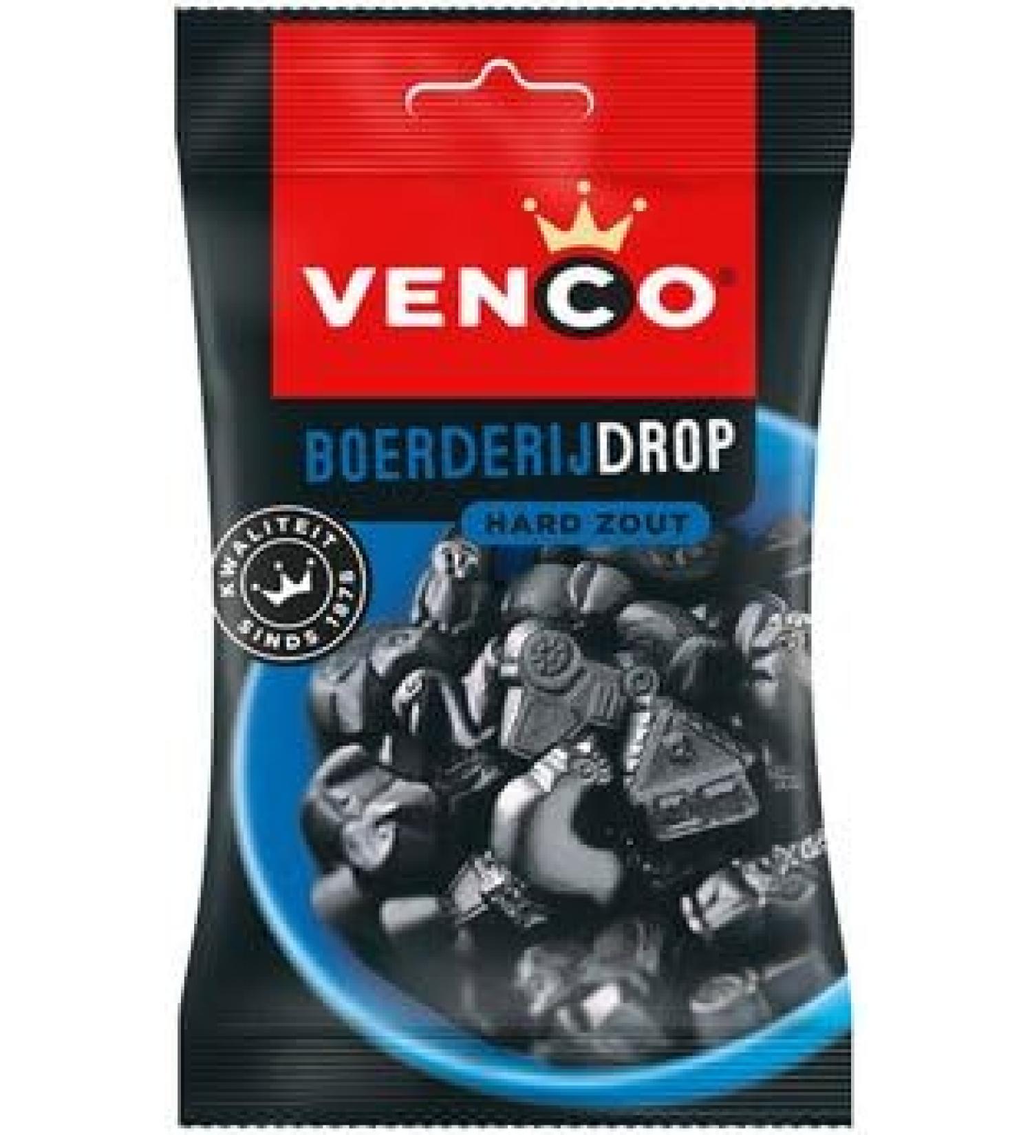 Venco - Salt Farm Licorice (12 units of 120g) - Buy Online on GoSupps.com
