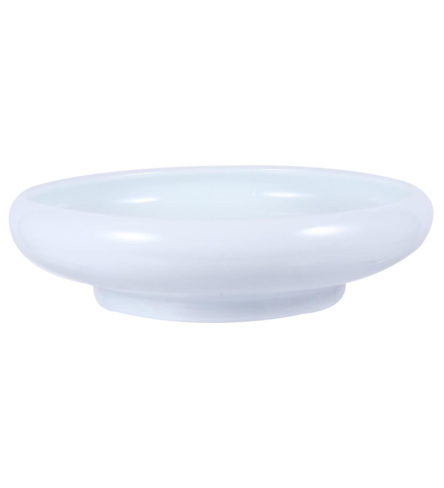 POPETPOP Cat Bowl Rabbit Water Bowl Puppy Feeder Cat Food Bowls Bunny Feeder Water Feeder Food Plate Non-Slip 15.5x4cm White - Buy Online on GoSupps.com