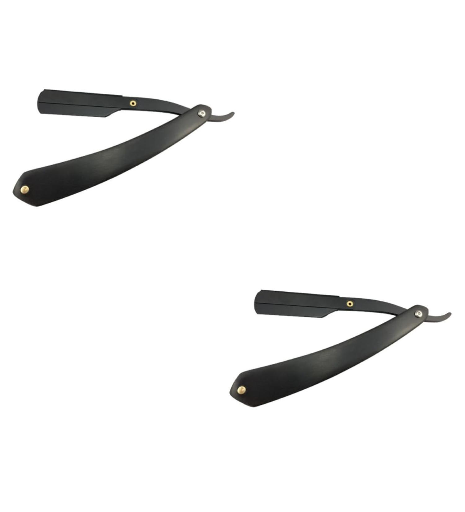 Beavorty 2-St Razor for Men - Safe & Fast Manual Shaver - Premium Metal Men's Razor with Wooden Handle - Buy Online on GoSupps.com