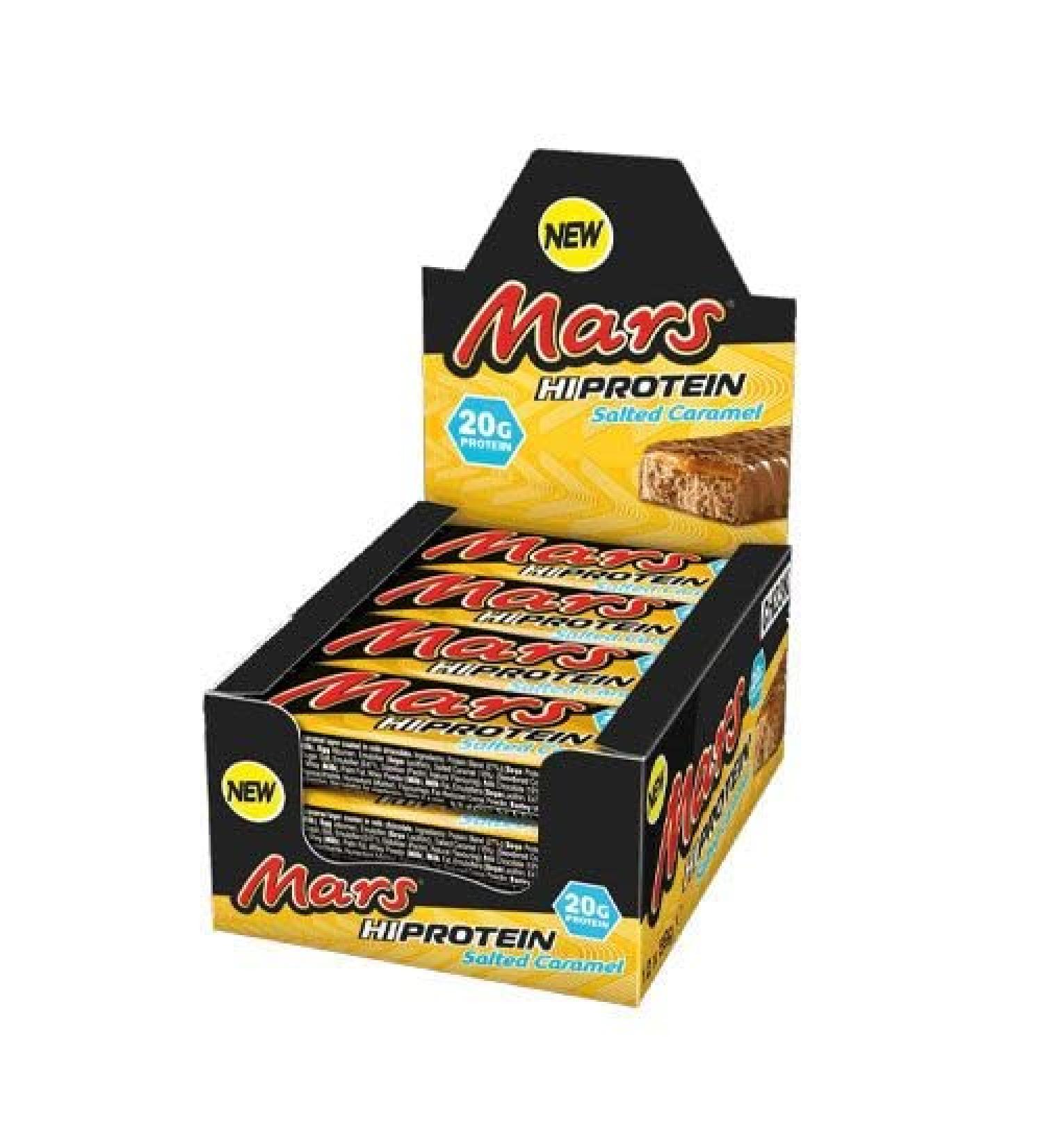 Mars Hi Protein Bar - Salted Caramel 12x59g | Perfect Snack International Shipping - Buy Online on GoSupps.com