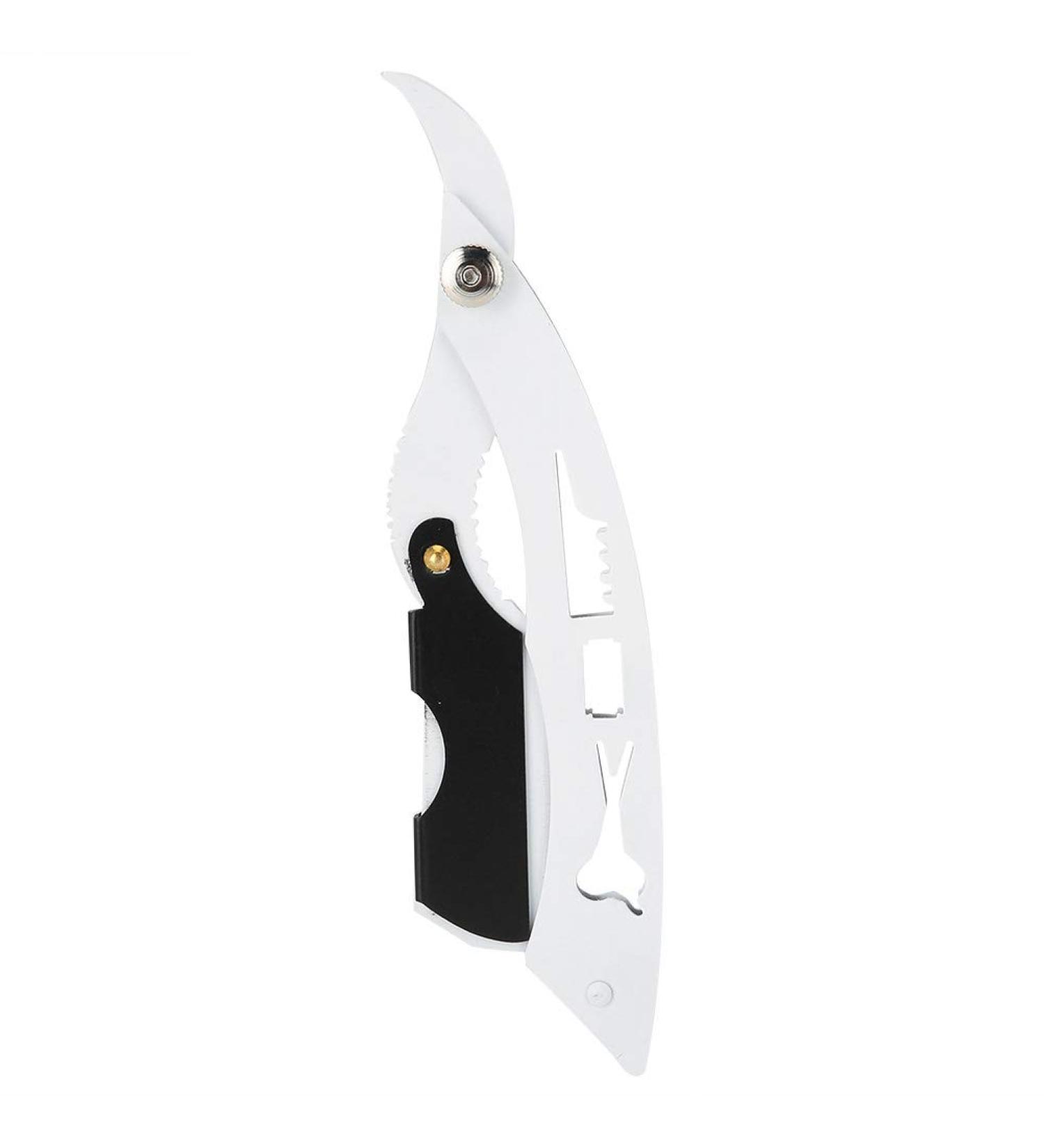 2PC Professional Barber Straight Razor Holder Foldable & Lightweight Manual Blade Rack for Home Salon Use - Buy Online on GoSupps.com