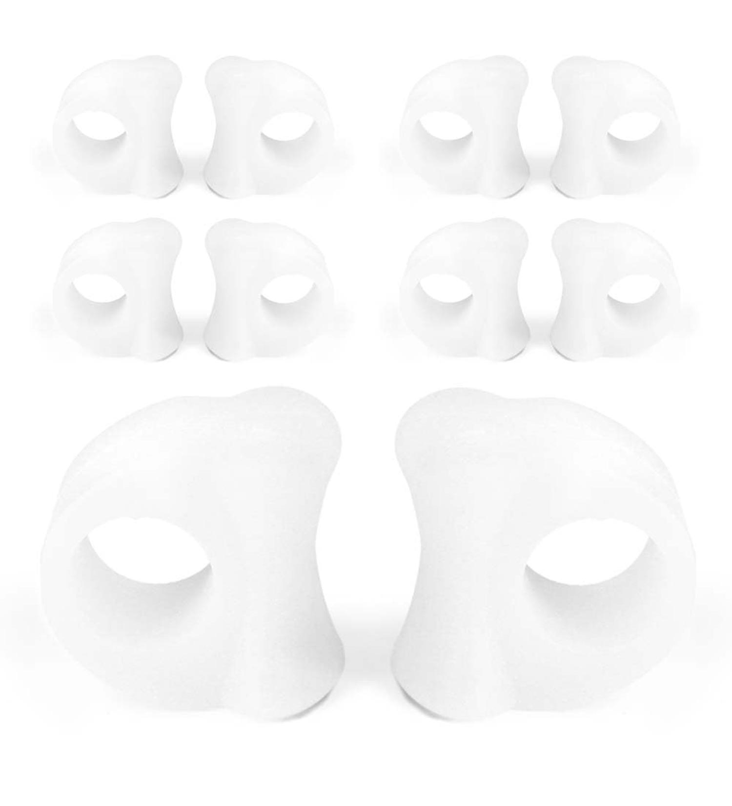 Reusable Toe Protector for Overlapping Toes - Hallux Valgus Corrector to Relieve Pain - Buy Online on GoSupps.com