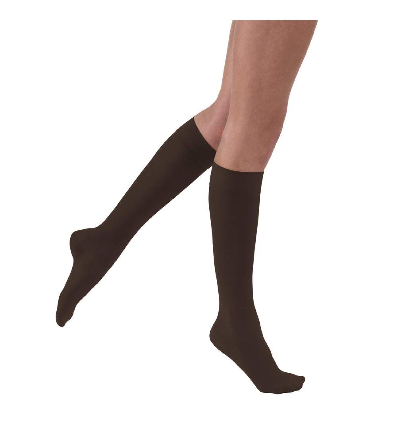 Jobst 119702 Ultrasheer Knee Highs 30-40 mmHg - Espresso Large - Best Compression Socks for Enhanced Leg Health - International Shipping Available - Buy Online on GoSupps.com