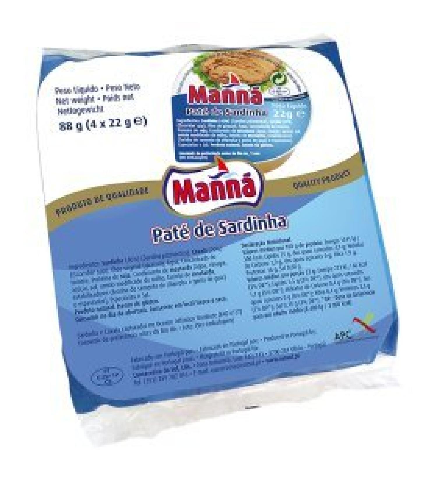 Sardine Pate 4 X 22g Tins