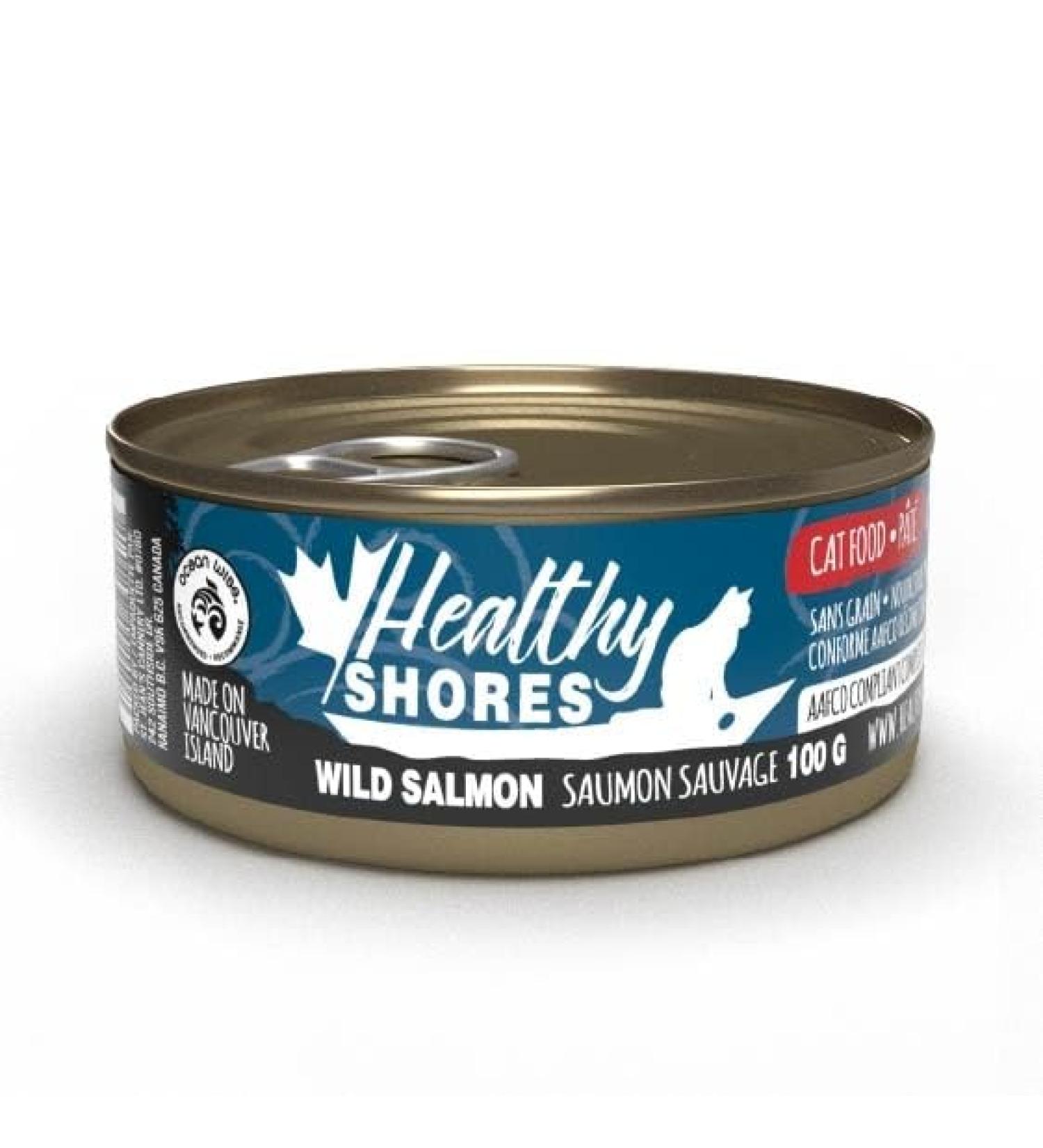 Healthy Shores Salmon Pate Cat Food - Buy Online on GoSupps.com