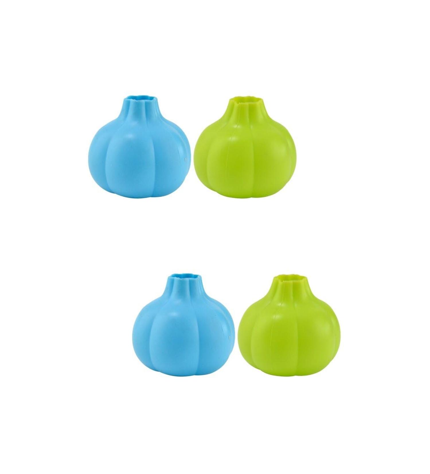 UPKOCH Garlic Peeling Machine 4 Pack Silicone Garlic Peelers Garlic Skin Remover Garlic Peel Tool Garlic Roller Silicone for Garlic Rubber Garlic - Buy Online on GoSupps.com