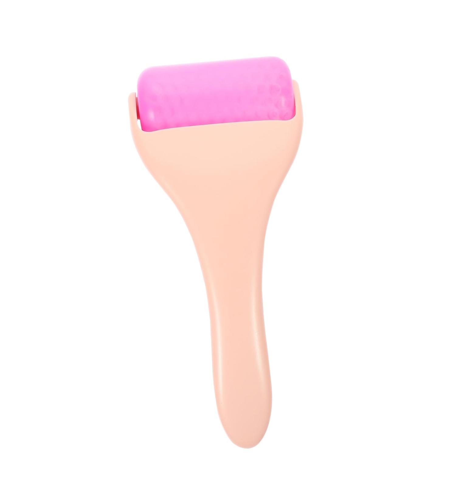 Massage Roller Face Massager | Ice Roller & Eye Cream Tool for Skin Care | Purple Facial Massage Stick 17x7.5x3cm - Buy Online on GoSupps.com