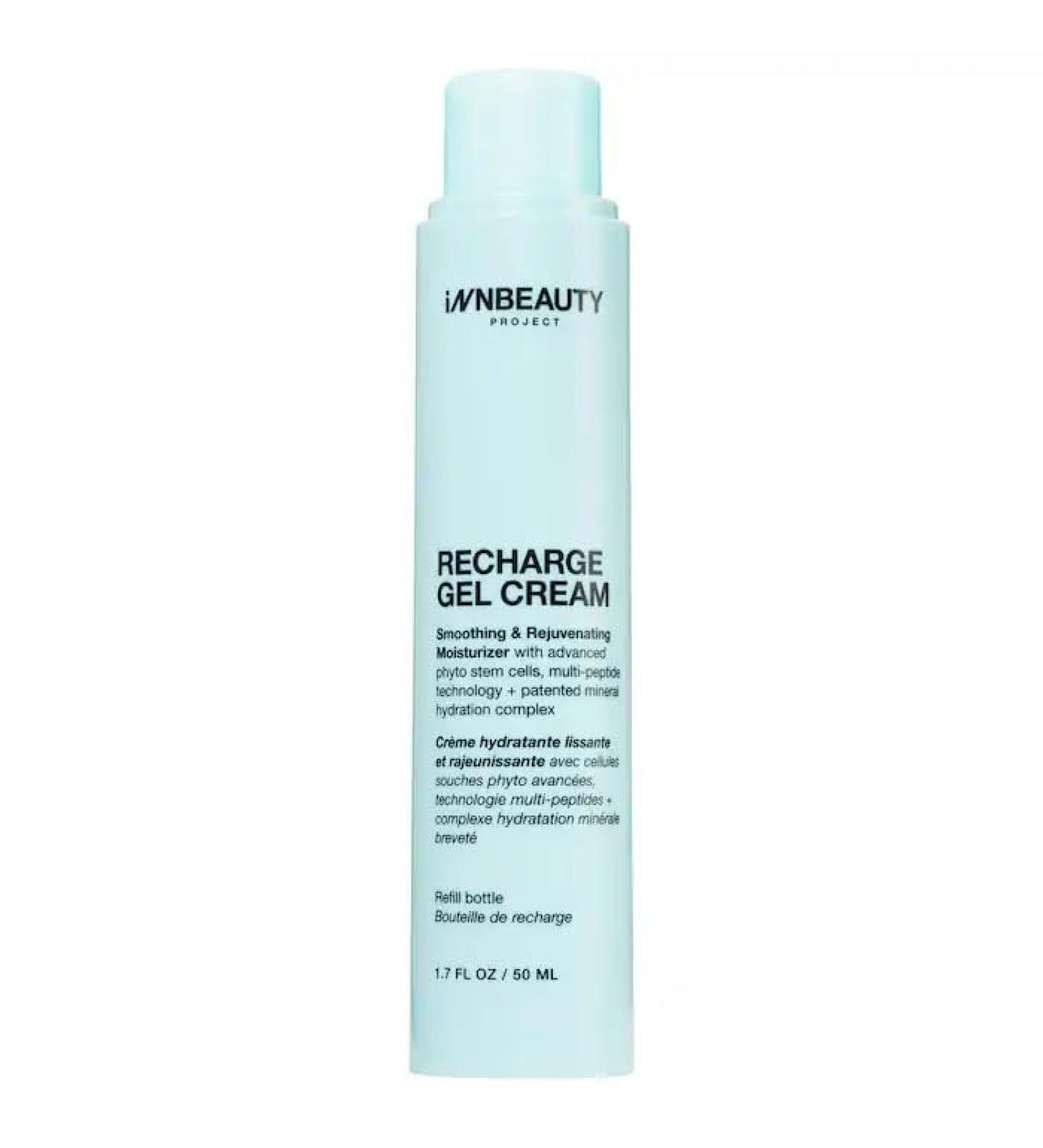 INNBEAUTY PR0JECT - Recharge Gel Cream Smoothing & Plumping Moisturizer Good for: Anti-Aging Uneven Texture Skin Plumping Dryness Hydrating Fine Lines - 1.7 oz/50 mL - (Refill) - Buy Online on GoSupps.com