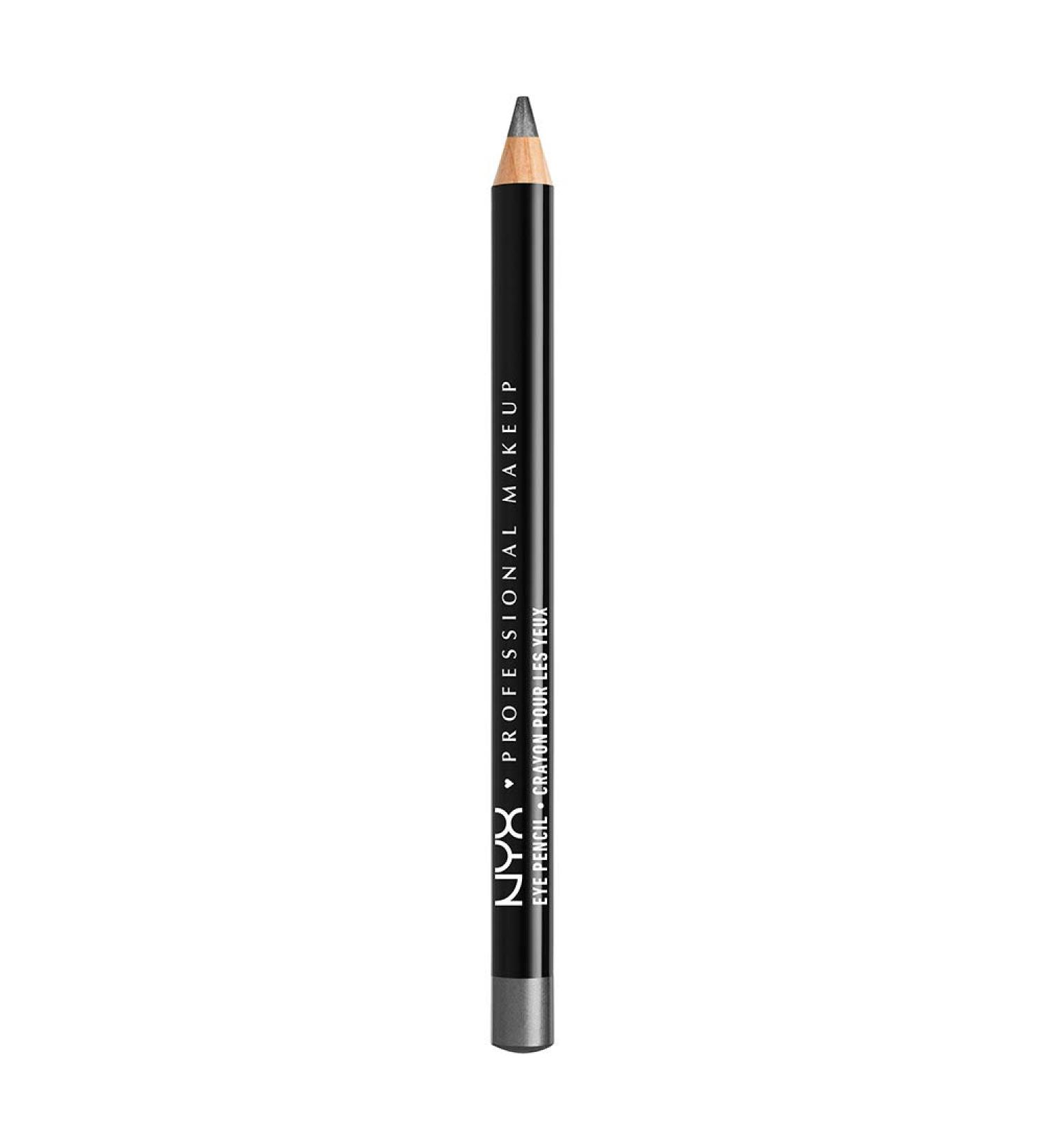NYX Slim Eye Pencil - Gray Eyeliner Pencil | 1 Count Pack | Professional Makeup - Buy Online on GoSupps.com