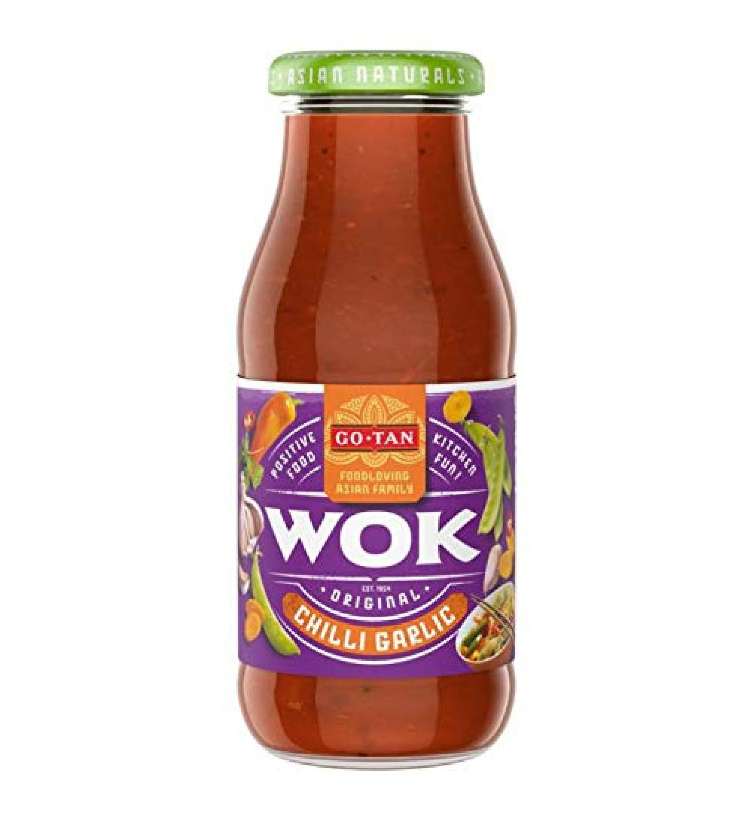 Go-Tan Go-Tan Original Wok Chili Wing cold cooked with a little oil 240g sauce